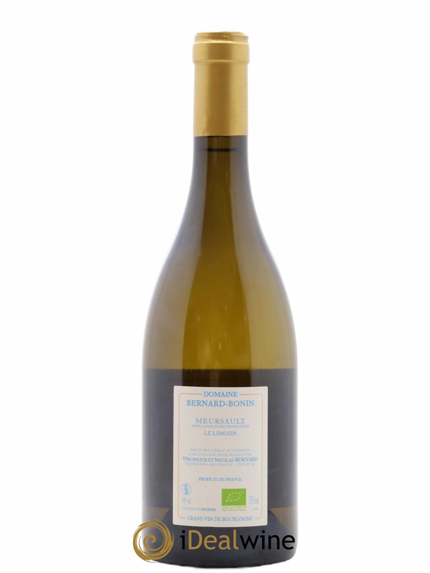 Meursault Le Limozin Bernard Bonin 2020 - Posten von 1 Flasche - 1