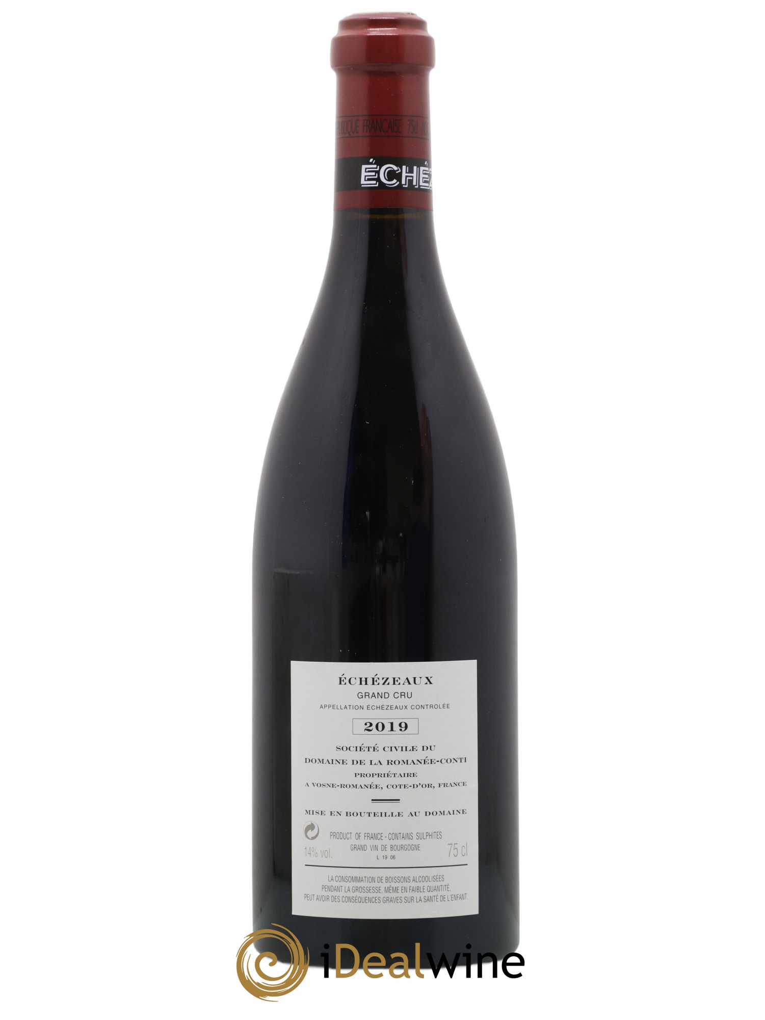 Echezeaux Grand Cru Domaine de la Romanée-Conti 2019 - Lot de 1 bouteille - 1