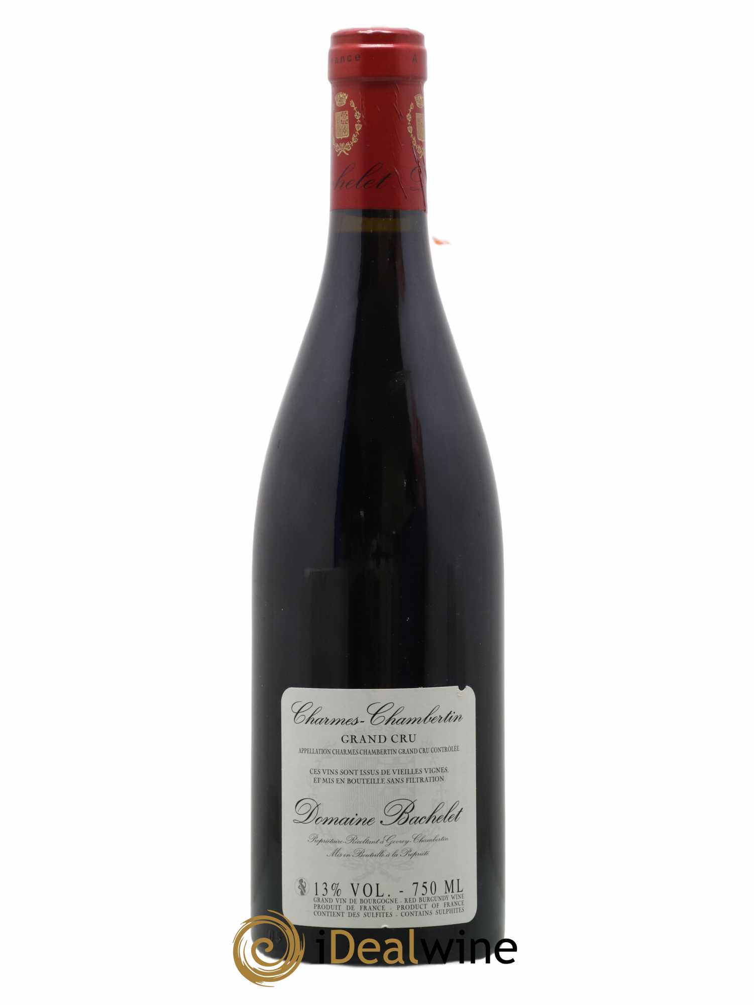 Charmes-Chambertin Grand Cru Vieilles Vignes Denis Bachelet (Domaine) 2017 - Lot de 1 bouteille - 1