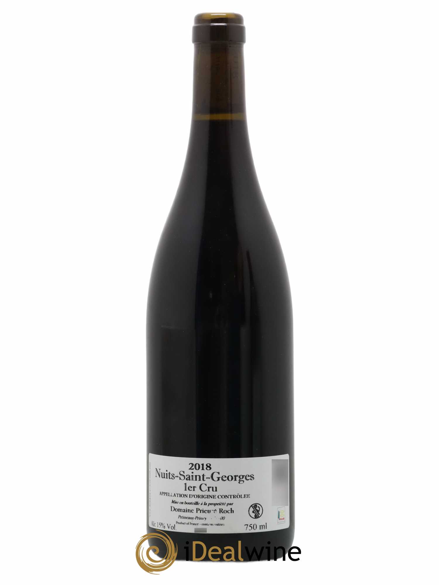 Nuits-Saint-Georges 1er Cru Prieuré Roch 2018 - Lot of 1 bottle - 1