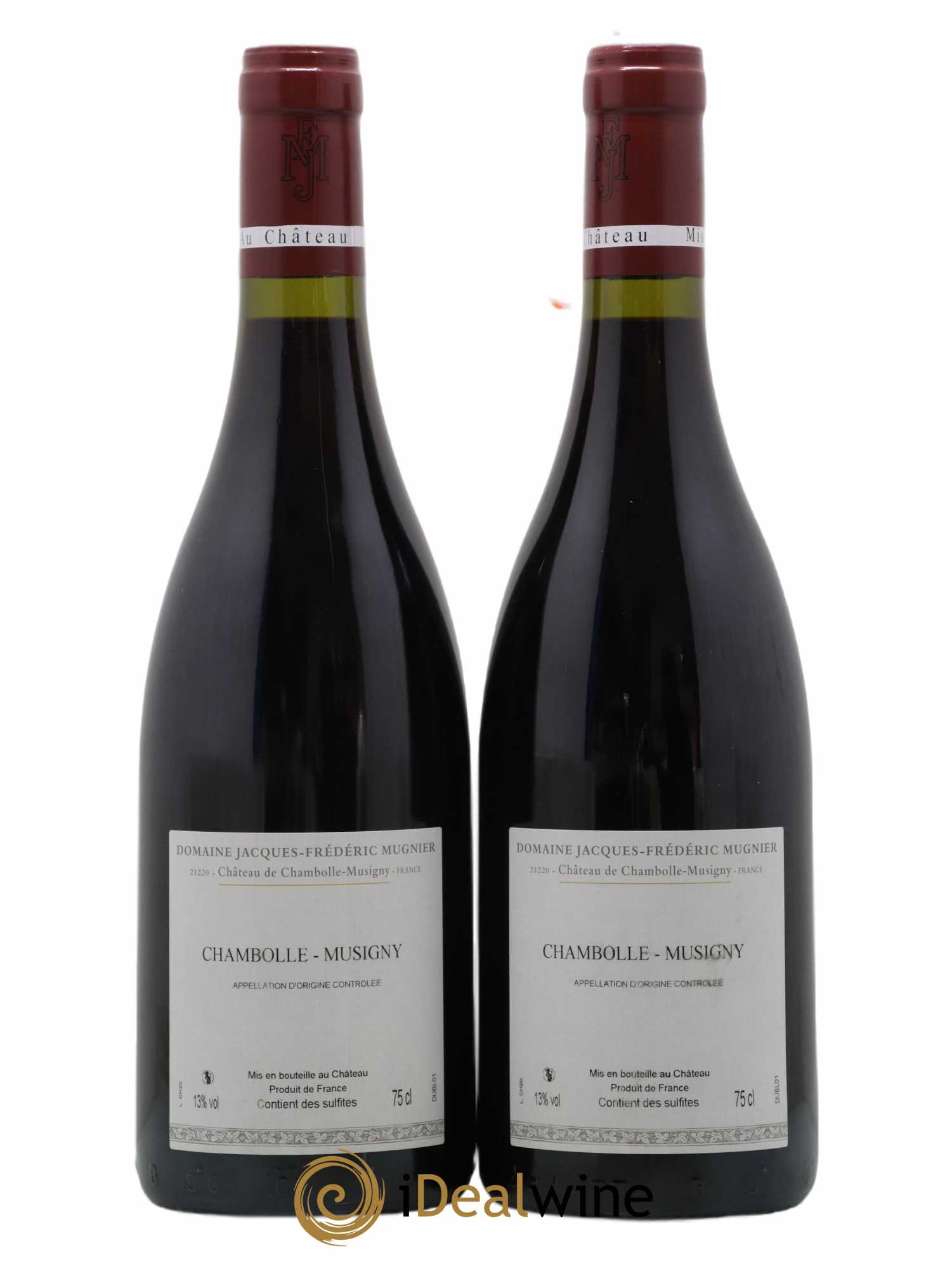 Chambolle-Musigny Jacques-Frédéric Mugnier 2020 - Lot de 2 bouteilles - 1