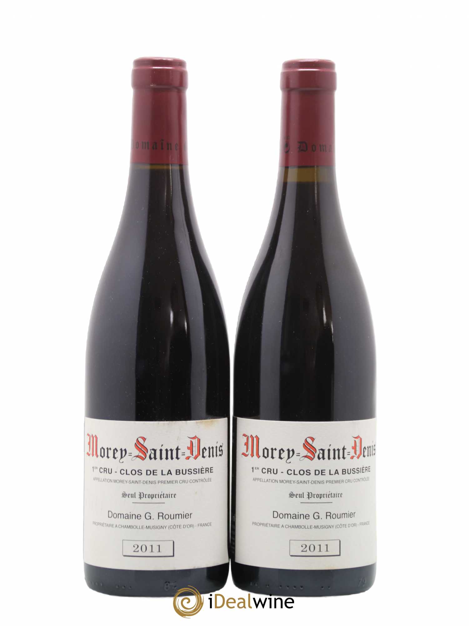 Morey Saint-Denis 1er Cru Clos de la Bussière Georges Roumier (Domaine) 2011 - Lotto di 2 bottiglie - 0