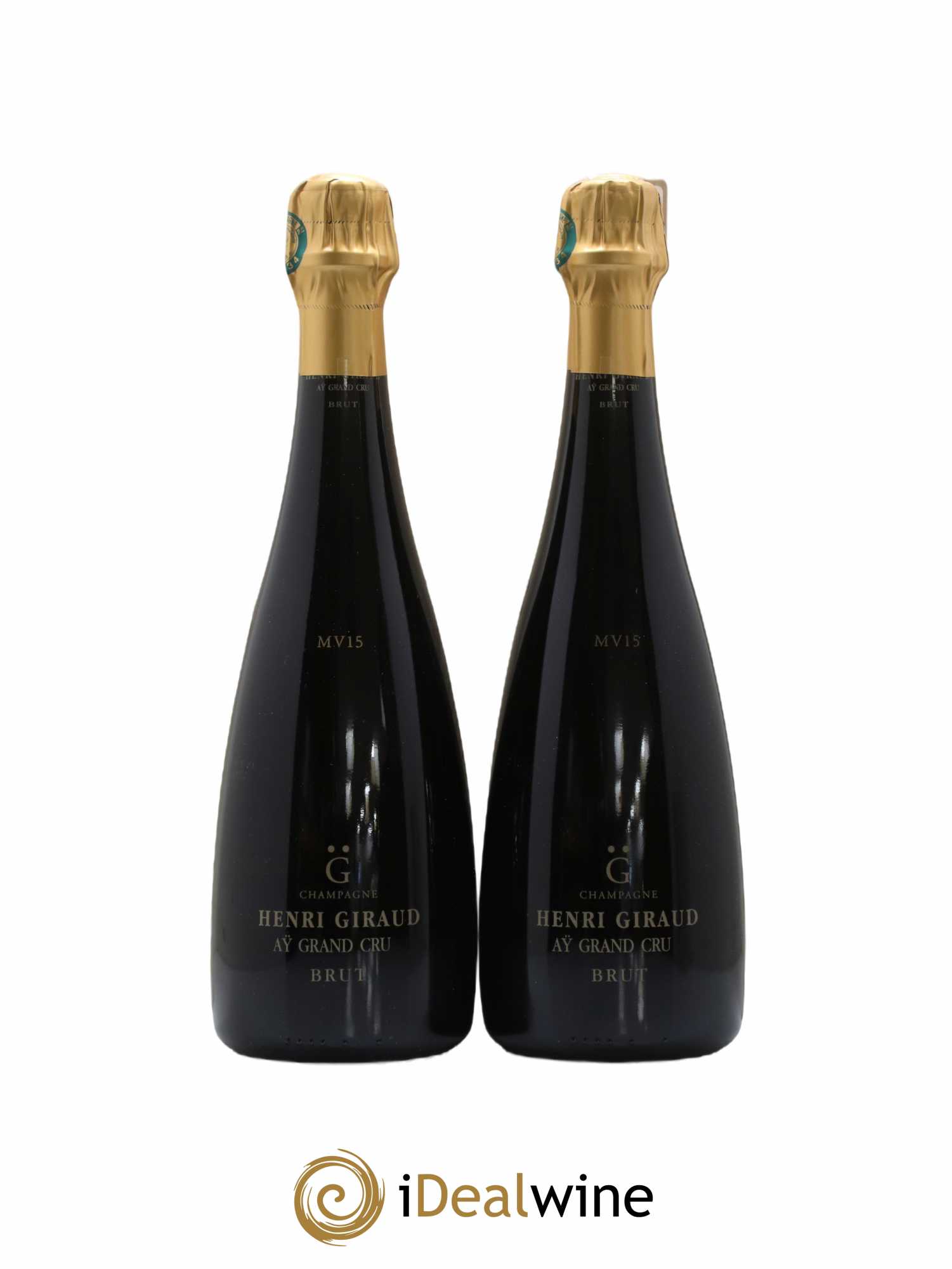 Aÿ Grand Cru Brut Fût de Chêne MV15 Henri Giraud - Lot de 2 bouteilles - 0