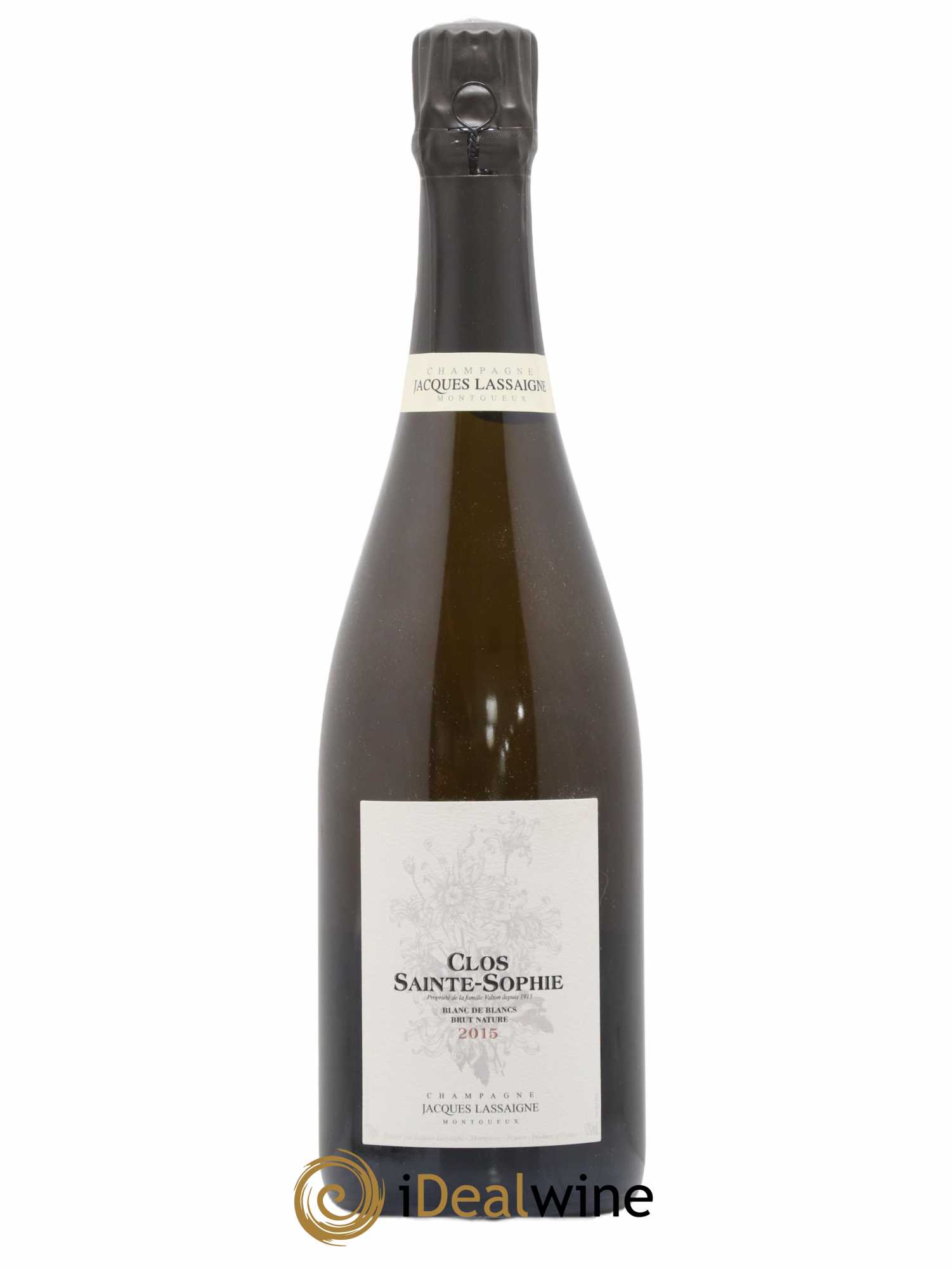 Clos Sainte-Sophie Blanc de Blancs Extra-Brut Jacques Lassaigne 2015 - Lot de 1 bouteille - 0