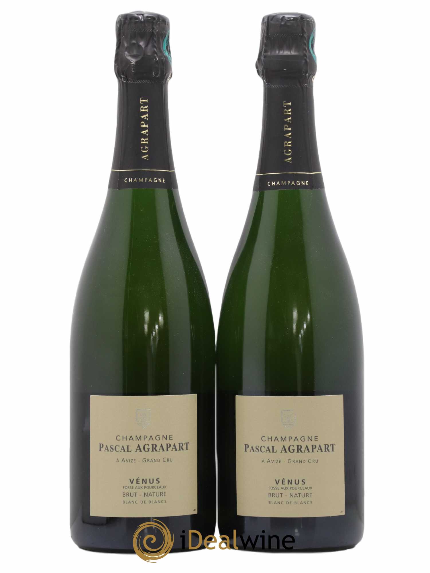 Vénus Blanc de Blancs Brut Nature Pascal Agrapart 2013 - Lot de 2 bouteilles - 0