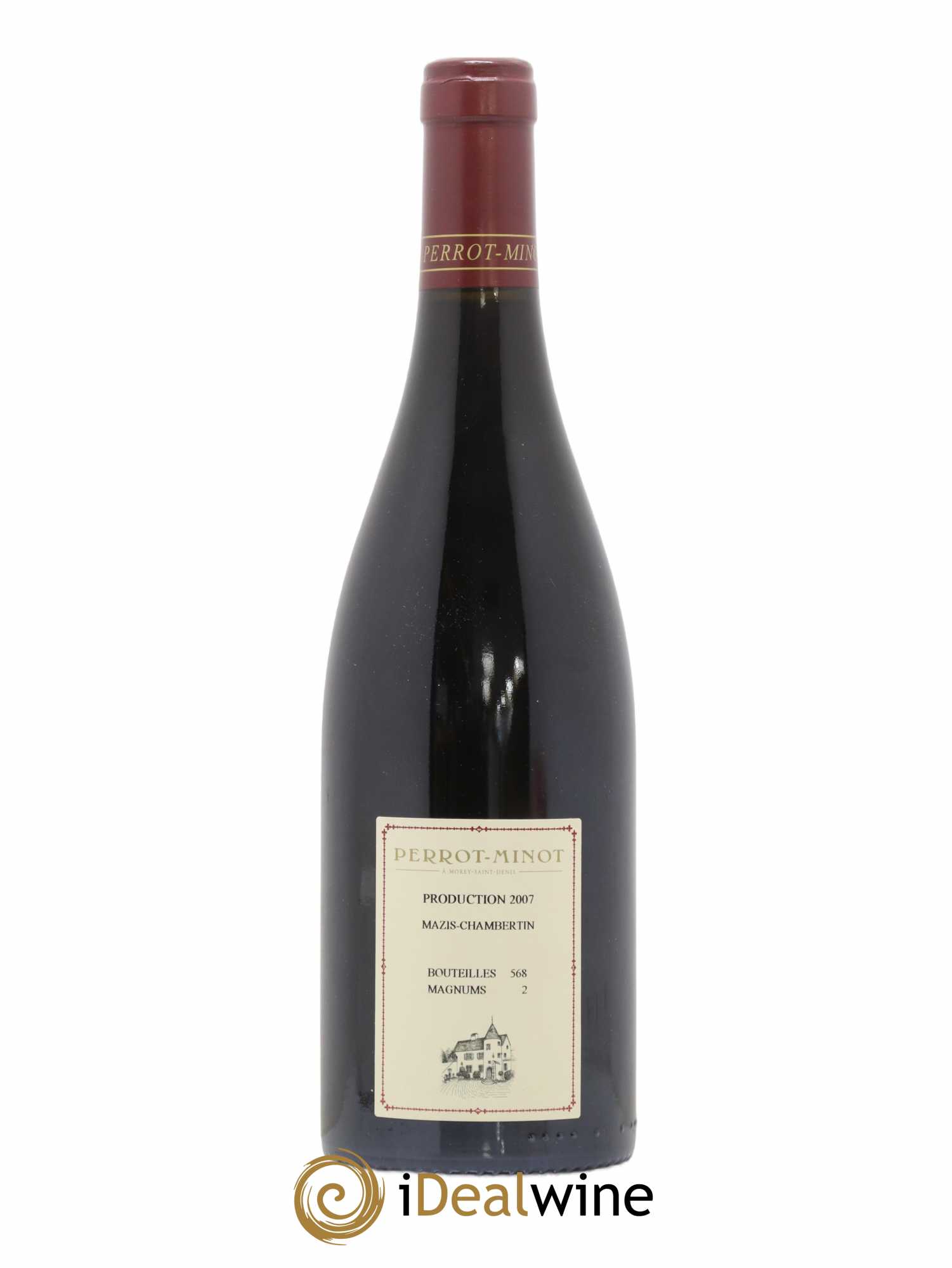 Mazis-Chambertin Grand Cru Vieilles Vignes Perrot-Minot 2007 - Lot de 1 bouteille - 1