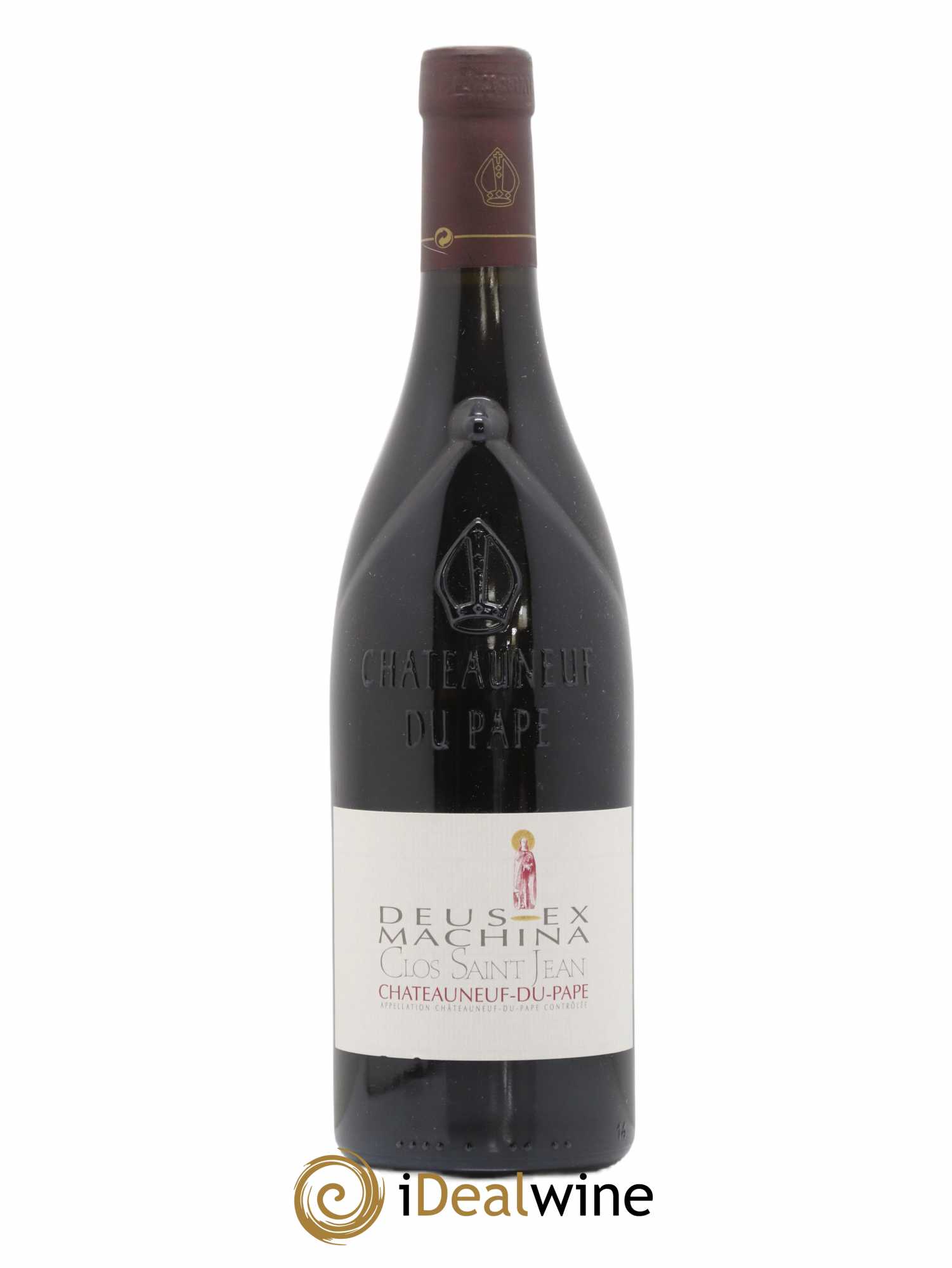 Châteauneuf-du-Pape Clos Saint-Jean Deus Ex Machina Pascal et Vincent Maurel 2015 - Lot de 1 bouteille - 0