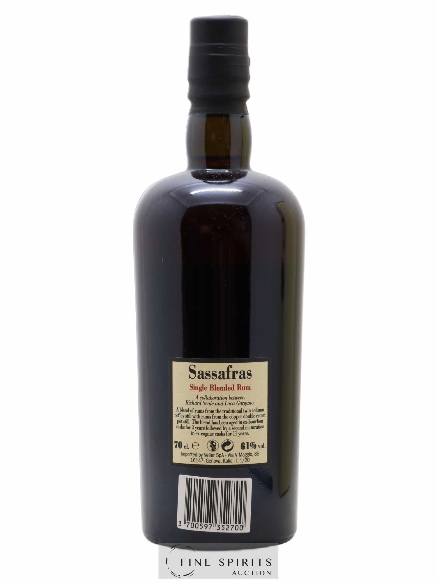 Foursquare Of. Sassafras Barrel Proof - One of 6000 - bottled 2020 Double Maturation - Lot de 1 bouteille - 2