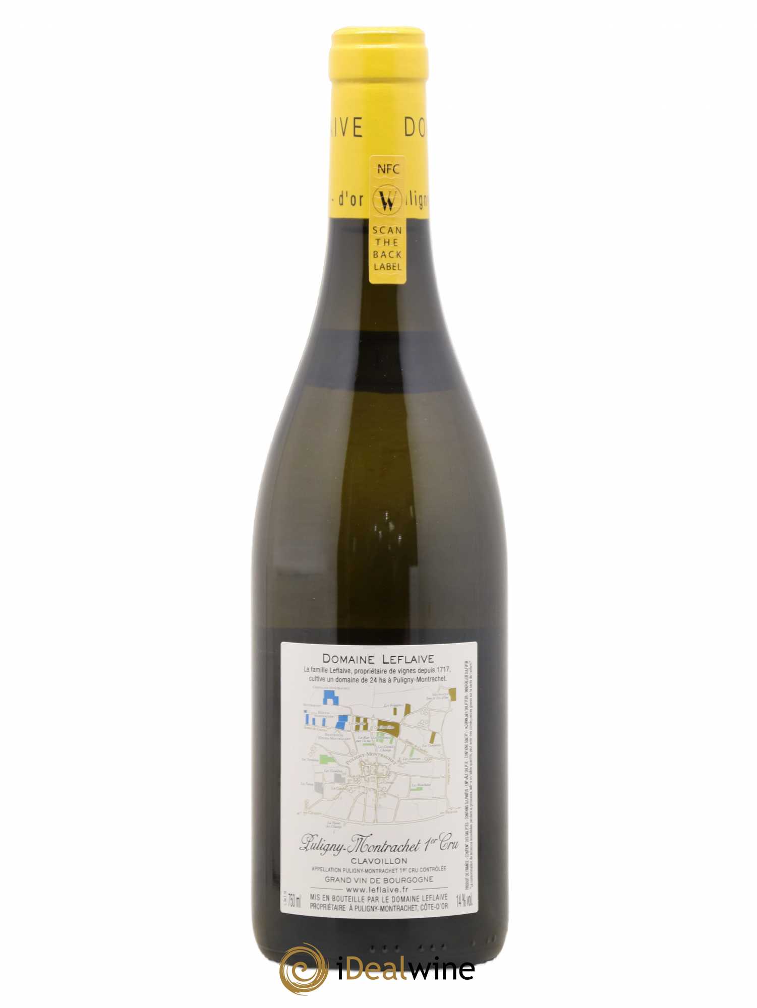 Puligny-Montrachet 1er Cru Clavoillon Leflaive (Domaine) 2019 - Lot de 1 bouteille - 1