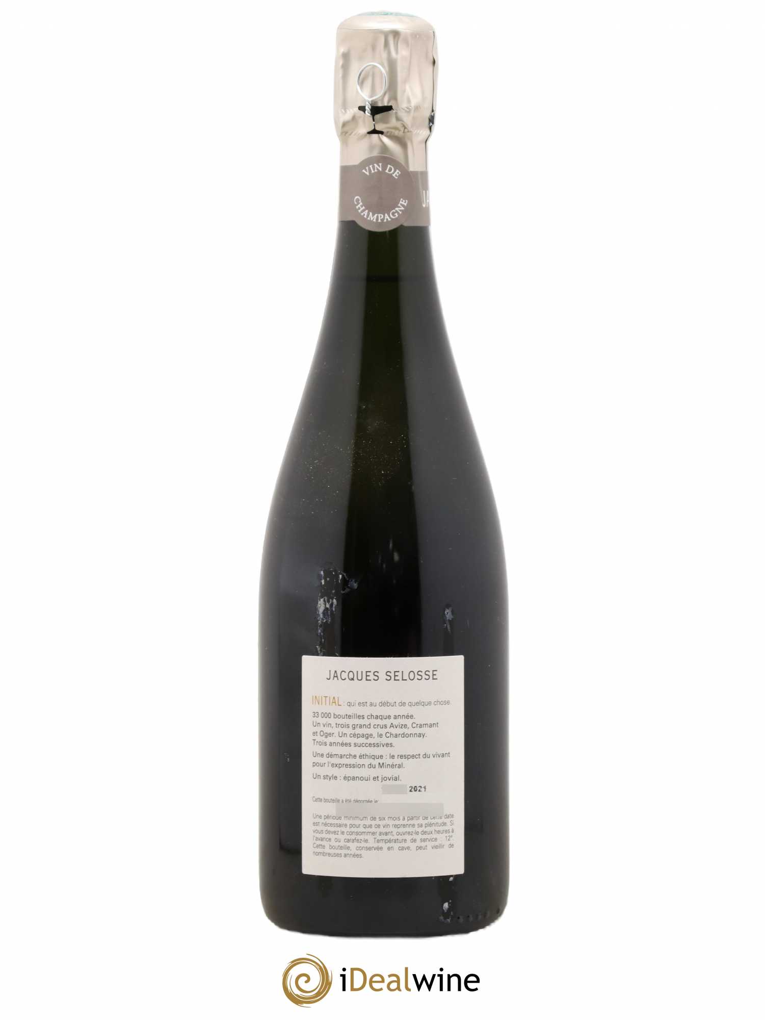 Initial Brut Jacques Selosse - Lot de 1 bouteille - 1