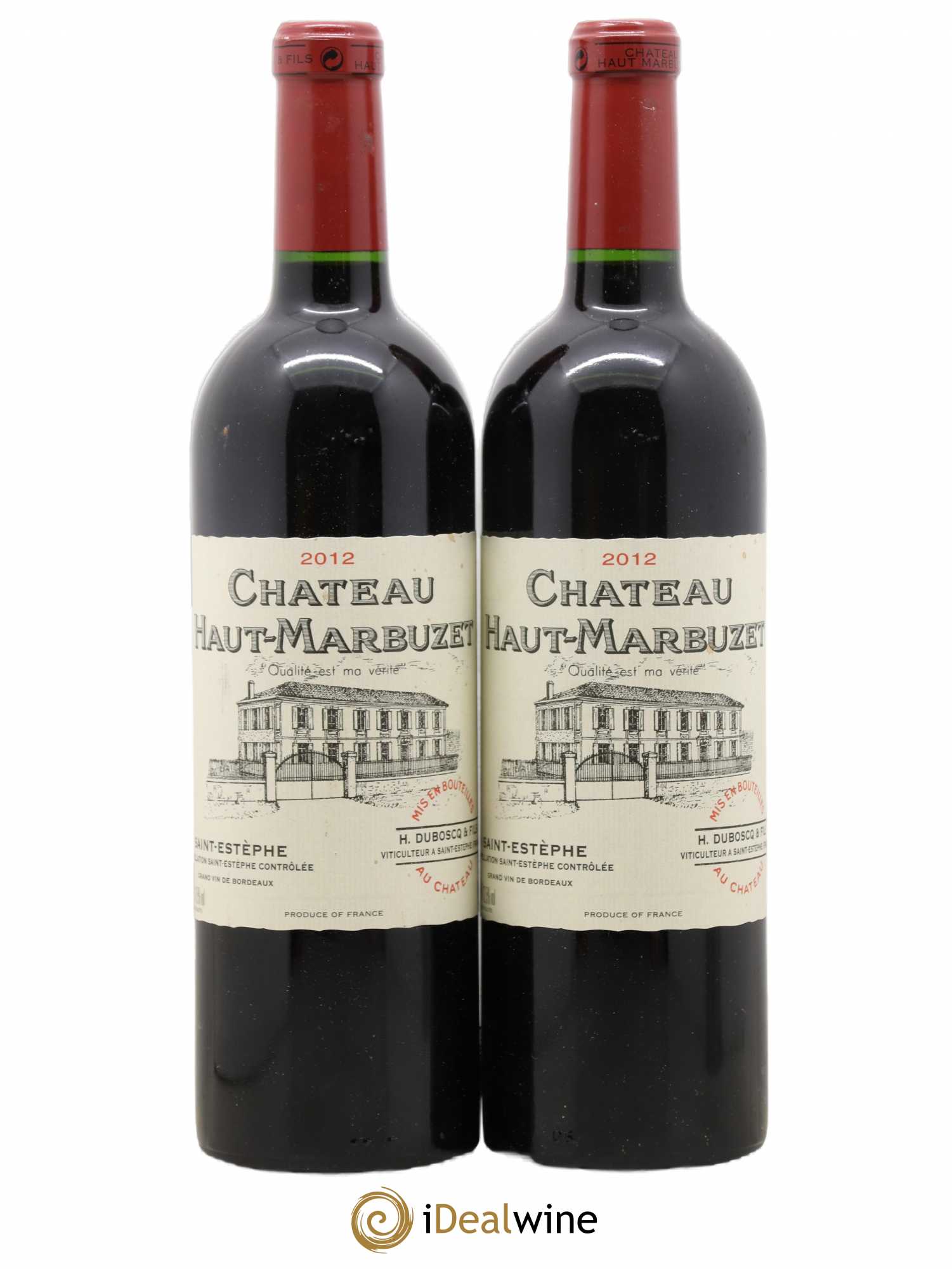 Château Haut Marbuzet 2012 - Lot de 2 bouteilles - 0