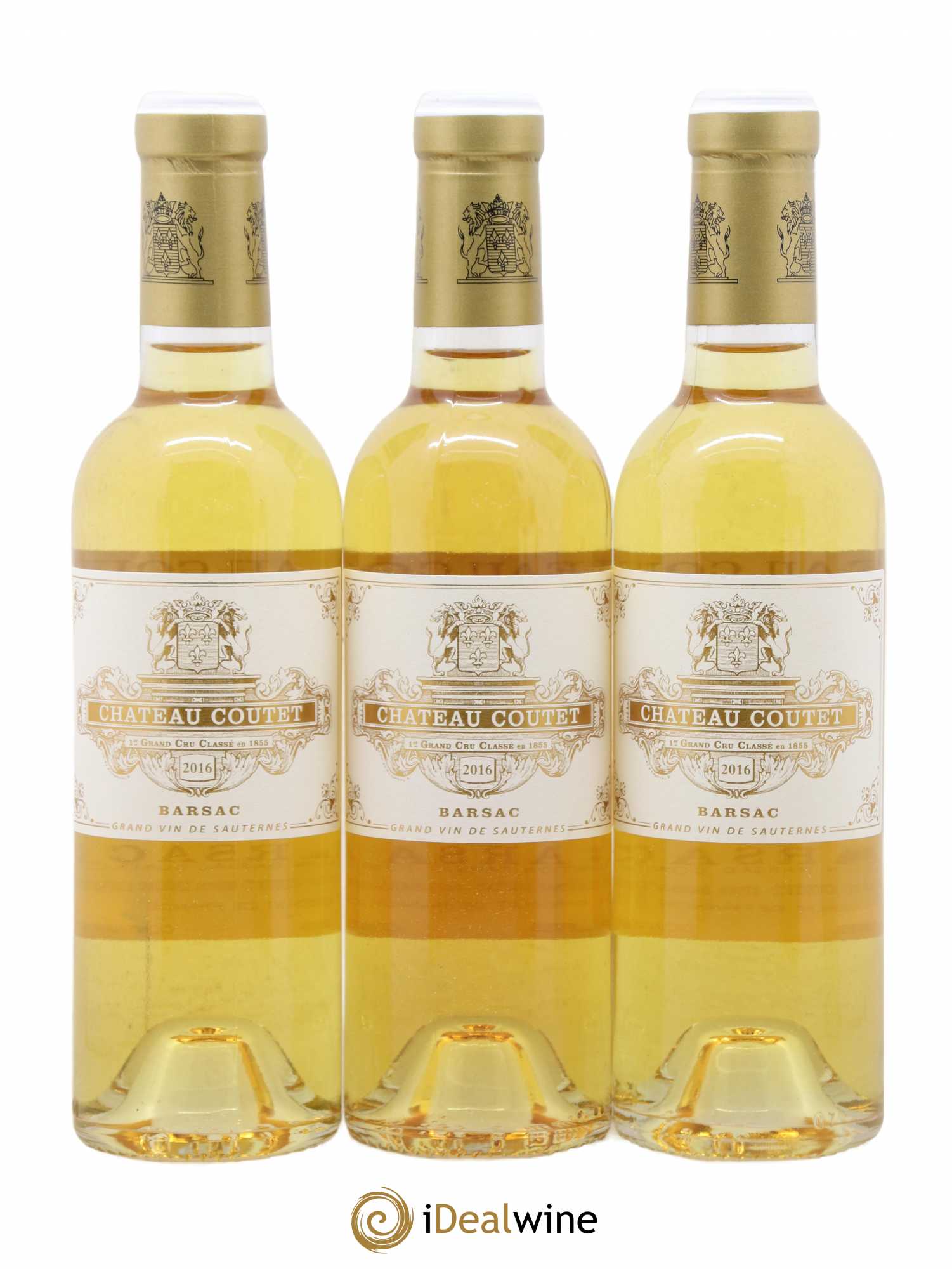 Château Coutet 1er Grand Cru Classé 2016 - Lot of 6 half-bottles - 1