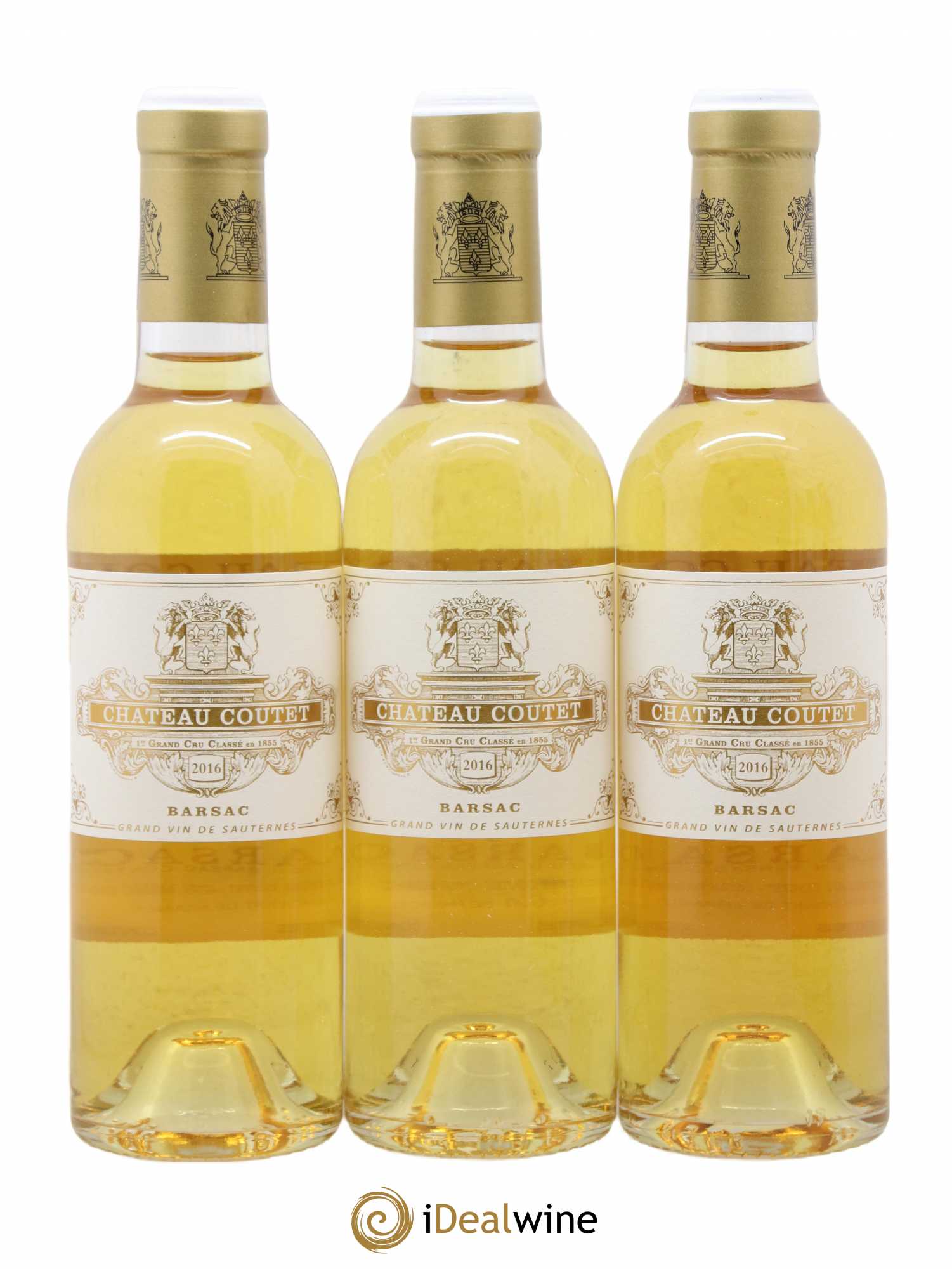 Château Coutet 1er Grand Cru Classé 2016 - Lot of 6 half-bottles - 2