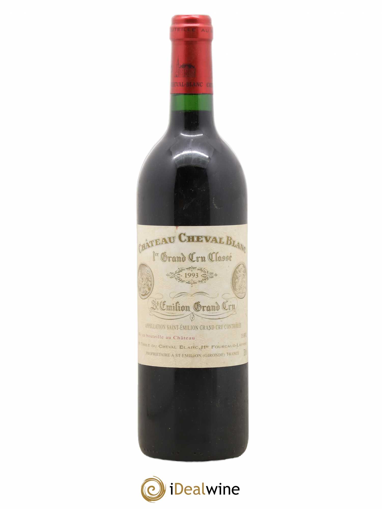 Château Cheval Blanc 1er Grand Cru Classé A 1993 - Lot de 1 bouteille - 0