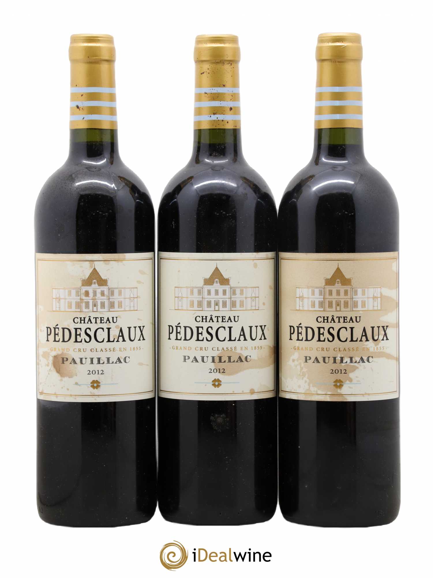 Château Pedesclaux 5ème Grand Cru Classé 2012 - Lot de 3 bouteilles - 0