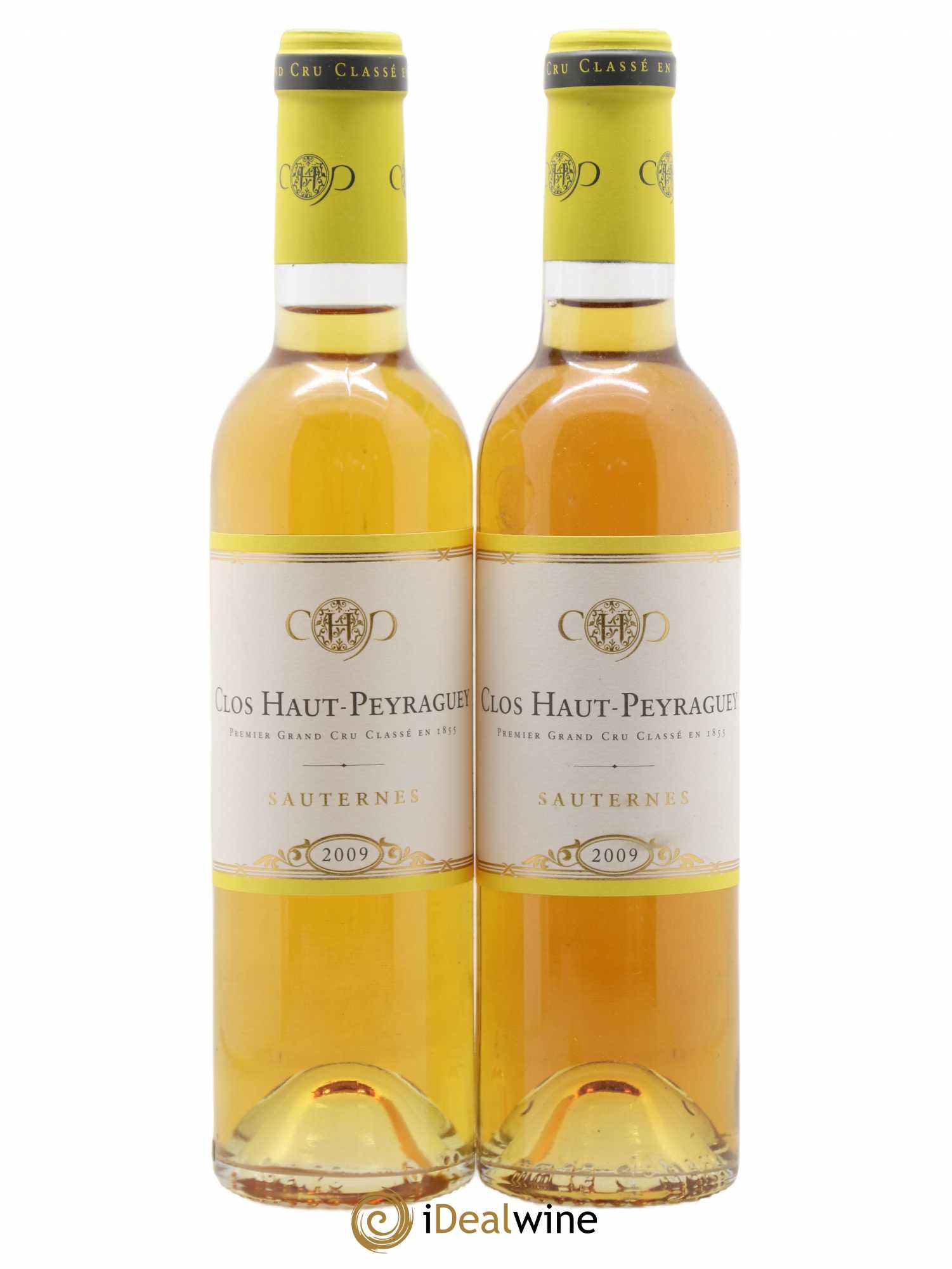 Clos Haut-Peyraguey 1er Grand Cru Classé 2009 - Posten von 2 Demi-Flaschen - 0