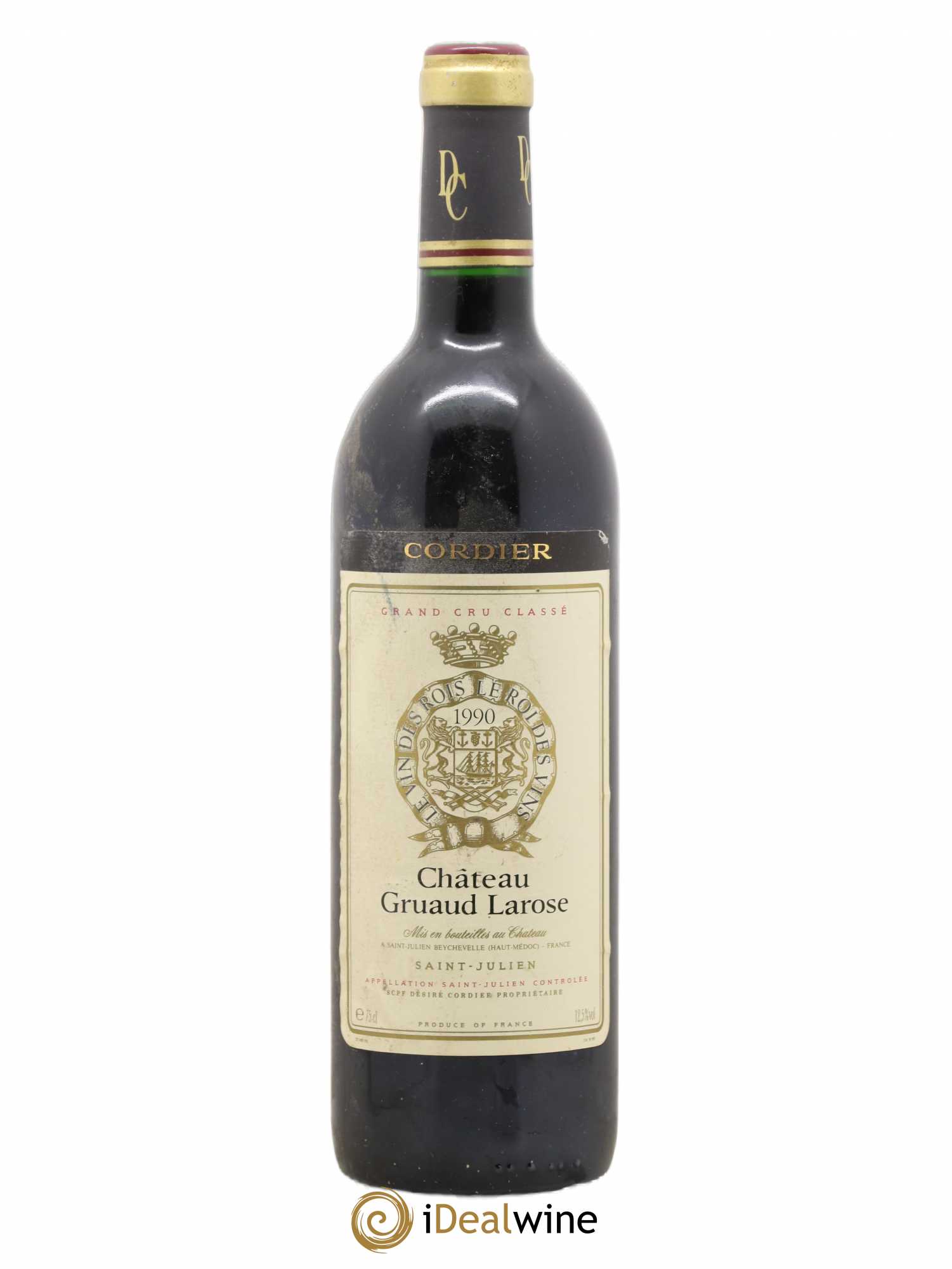 Château Gruaud Larose 2ème Grand Cru Classé 1990 - Lot de 1 bouteille - 0