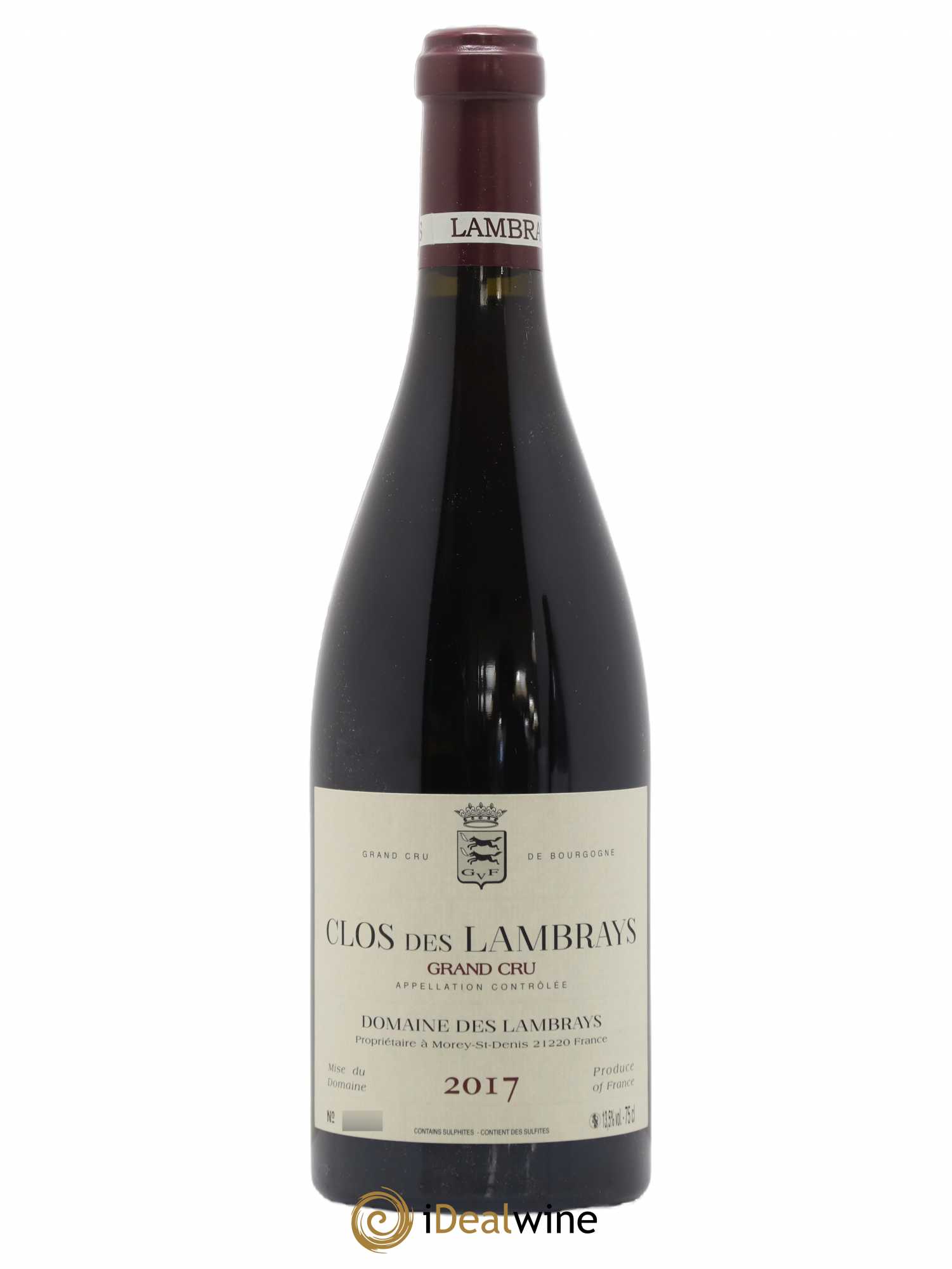 Clos des Lambrays Grand Cru Domaine des Lambrays 2017 - Lot de 1 bouteille - 0