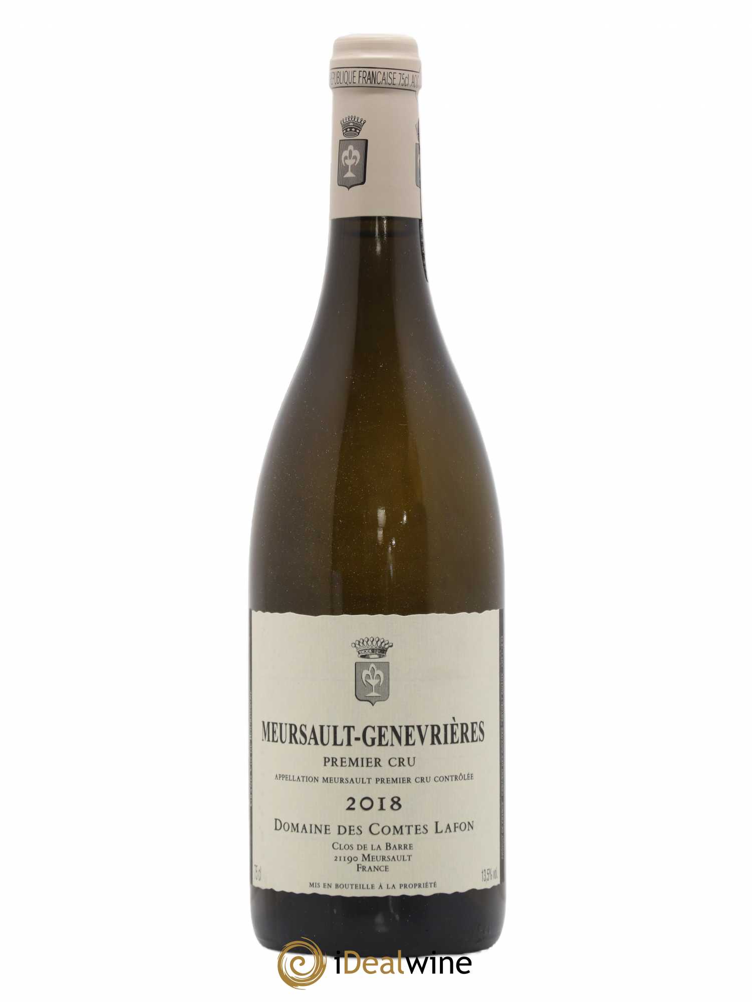 Meursault 1er Cru Genevrières Comtes Lafon (Domaine des) 2018 - Lot de 1 bouteille - 0