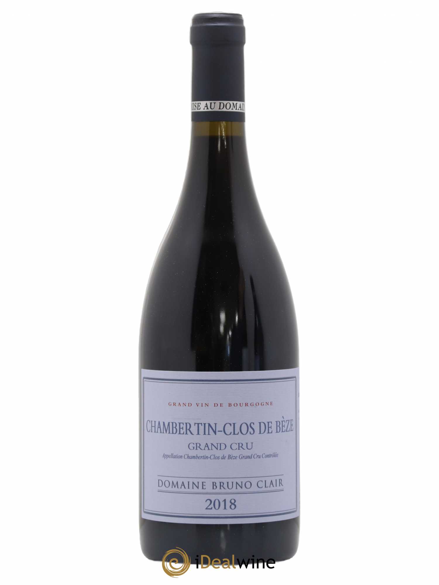 Chambertin Clos de Bèze Grand Cru Bruno Clair (Domaine) 2018 - Lot de 1 bouteille - 0