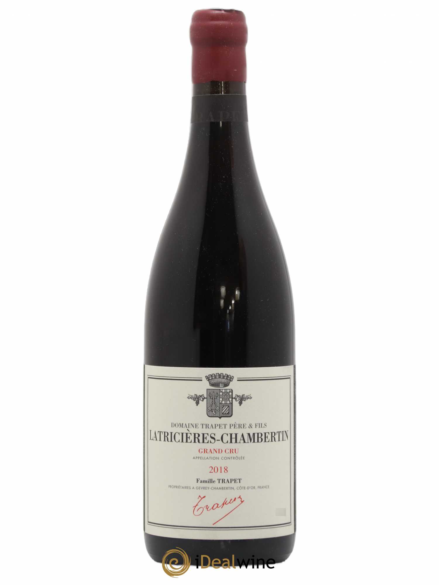 Latricières-Chambertin Grand Cru Domaine Trapet 2018 - Lot de 1 bouteille - 0