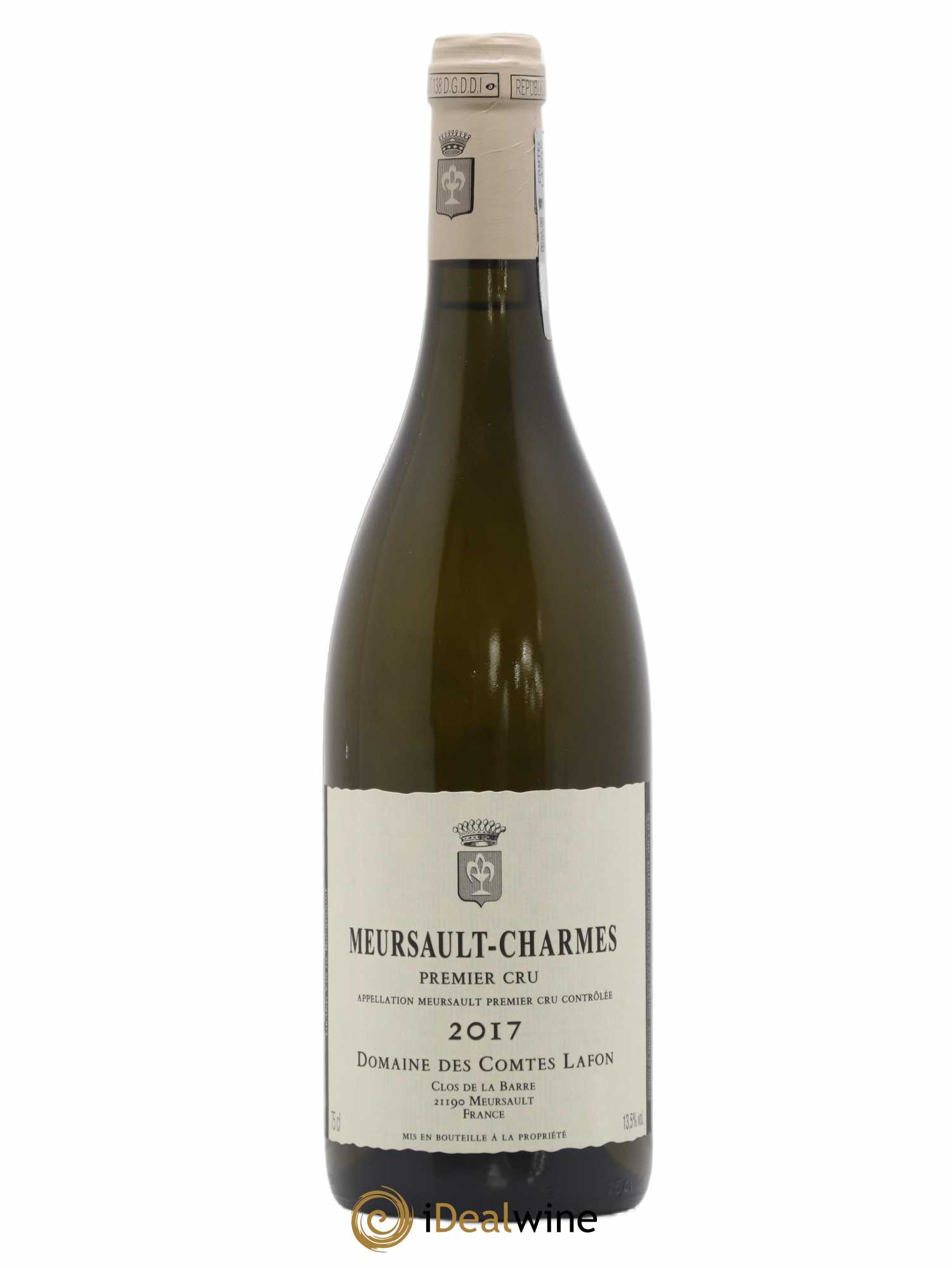 Meursault 1er Cru Charmes Comtes Lafon (Domaine des) 2017 - Lot de 1 bouteille - 0