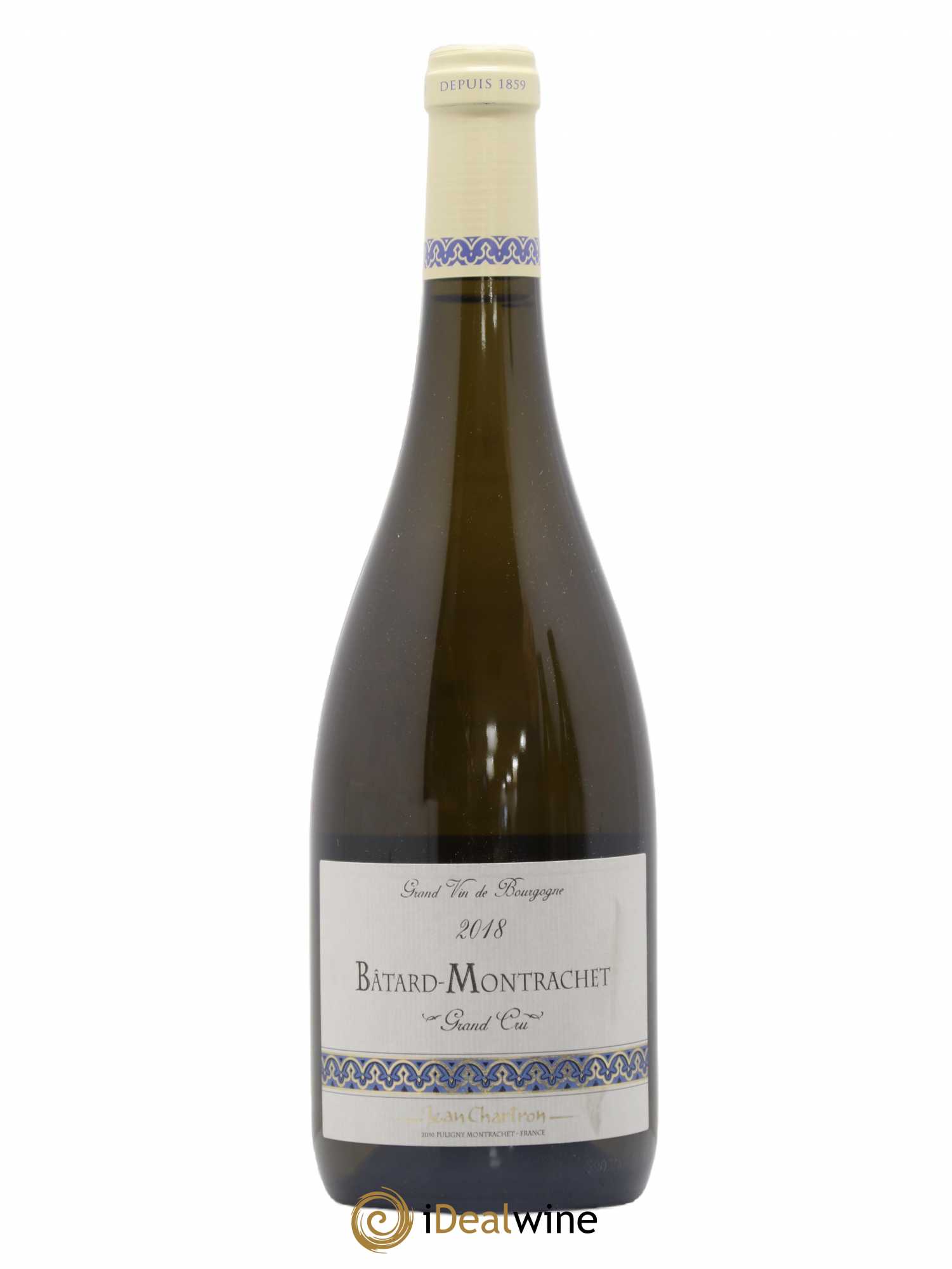 Bâtard-Montrachet Grand Cru Jean Chartron (Domaine) 2018 - Lot de 1 bouteille - 0