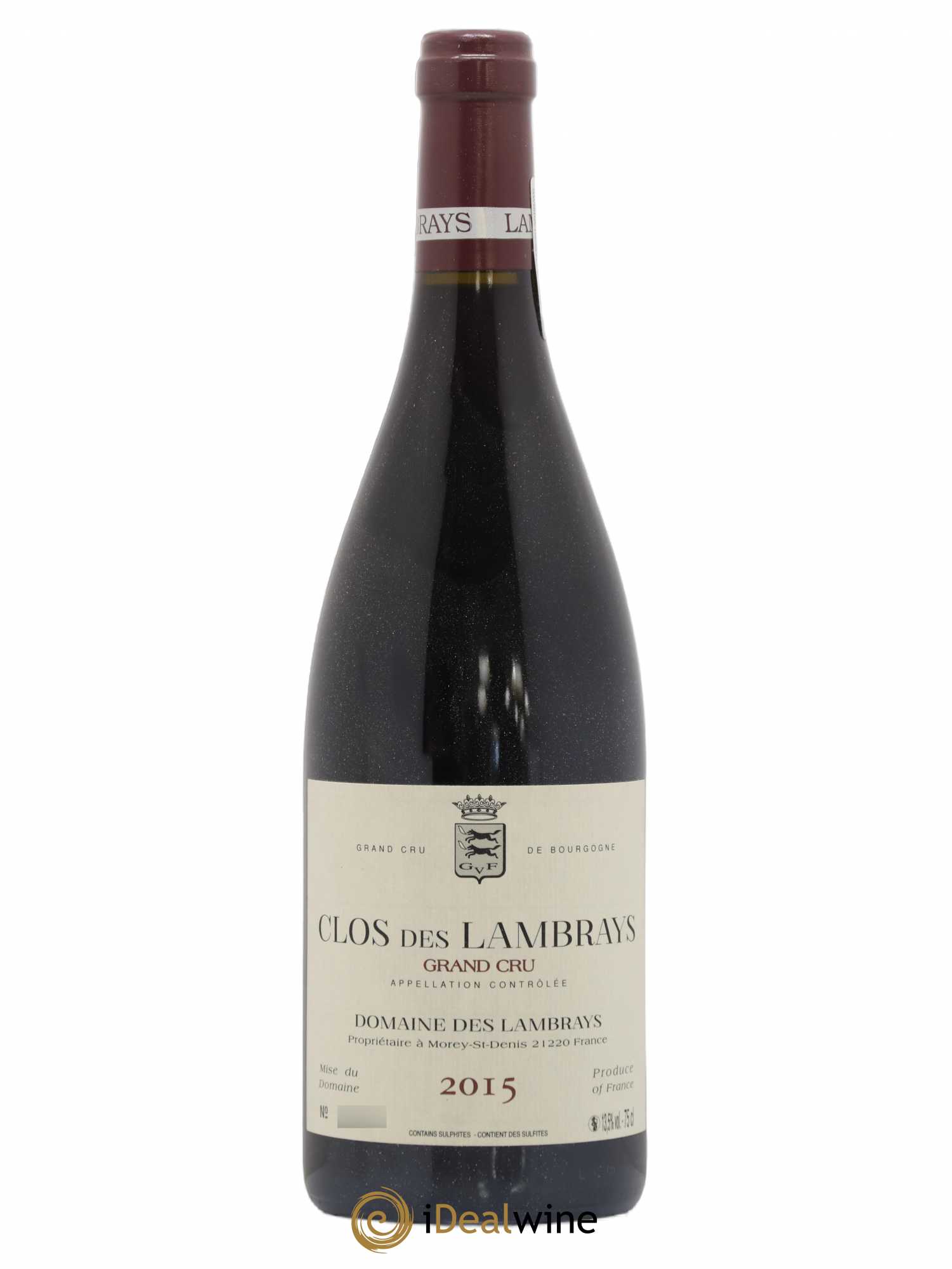 Clos des Lambrays Grand Cru Domaine des Lambrays 2015 - Posten von 1 Flasche - 0