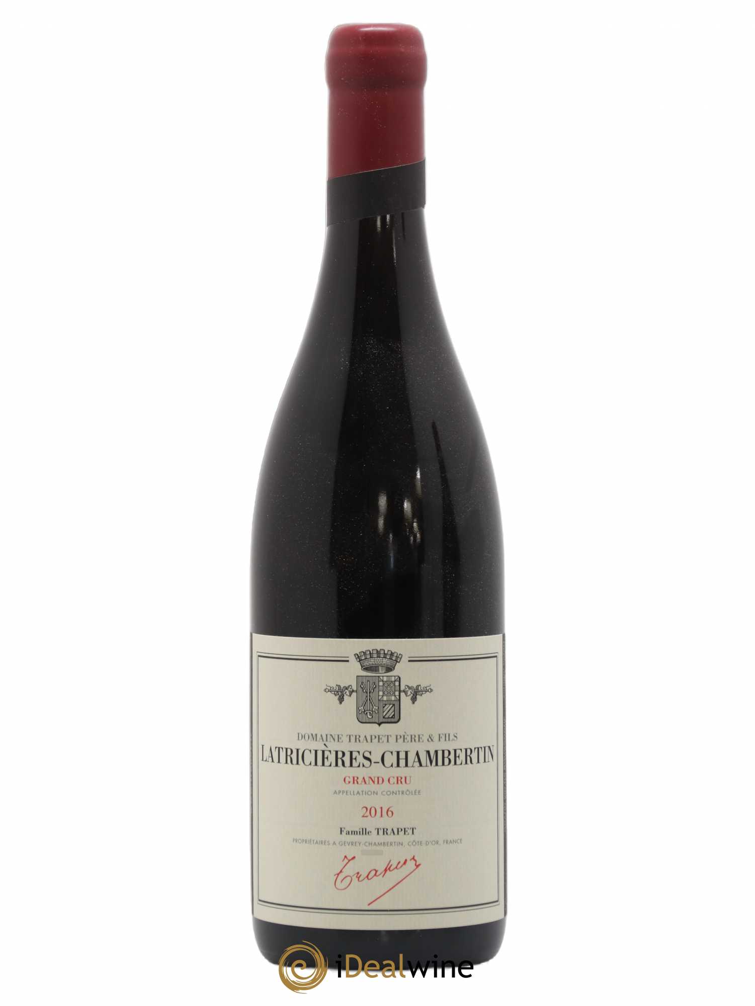 Latricières-Chambertin Grand Cru Domaine Trapet 2016 - Lot de 1 bouteille - 0