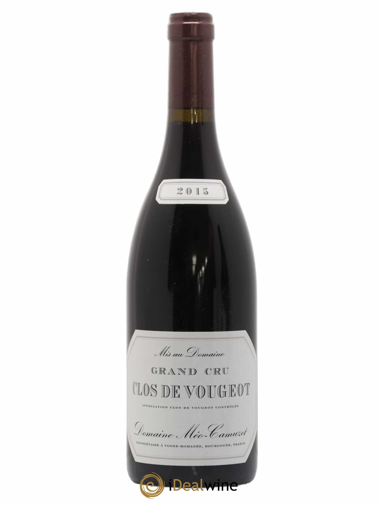 Clos de Vougeot Grand Cru Méo-Camuzet (Domaine) 2015 - Lot de 1 bouteille - 0