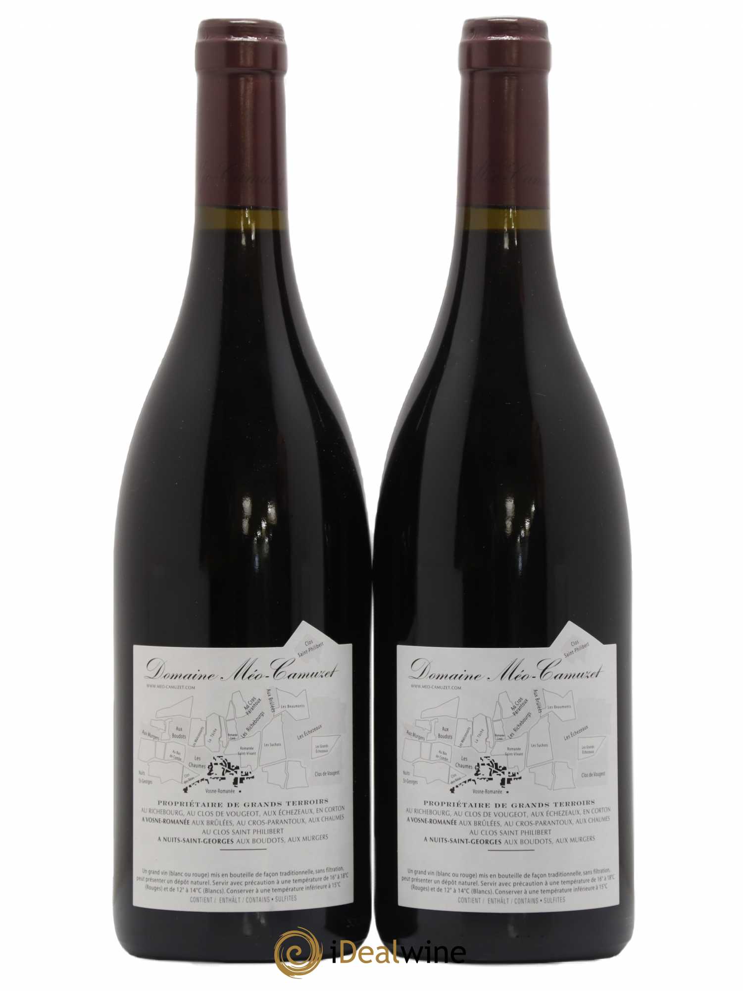 Corton Grand Cru Les Perrières Méo-Camuzet (Domaine) 2015 - Lot de 2 bouteilles - 1