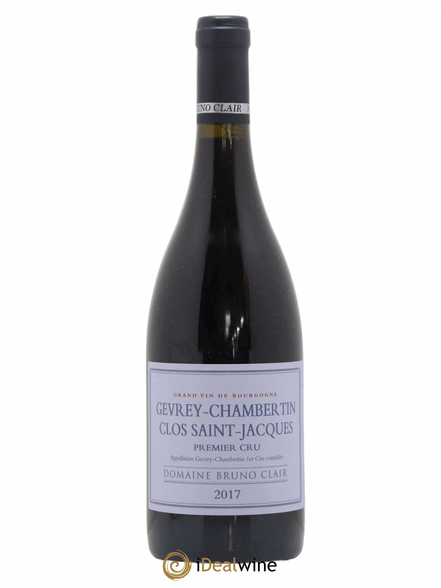 Gevrey-Chambertin 1er Cru Clos Saint-Jacques Bruno Clair (Domaine) 2017 - Lot de 1 bouteille - 0