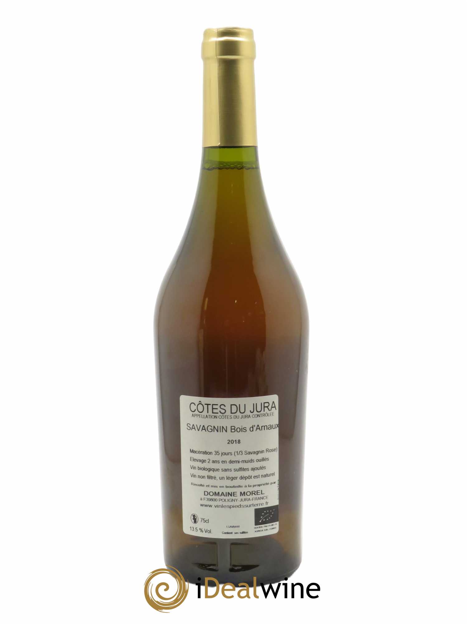 Côtes du Jura Chardonnay Les Trouillots Domaine Morel Les Pieds Sur Terre 2018 - Posten von 1 Flasche - 1