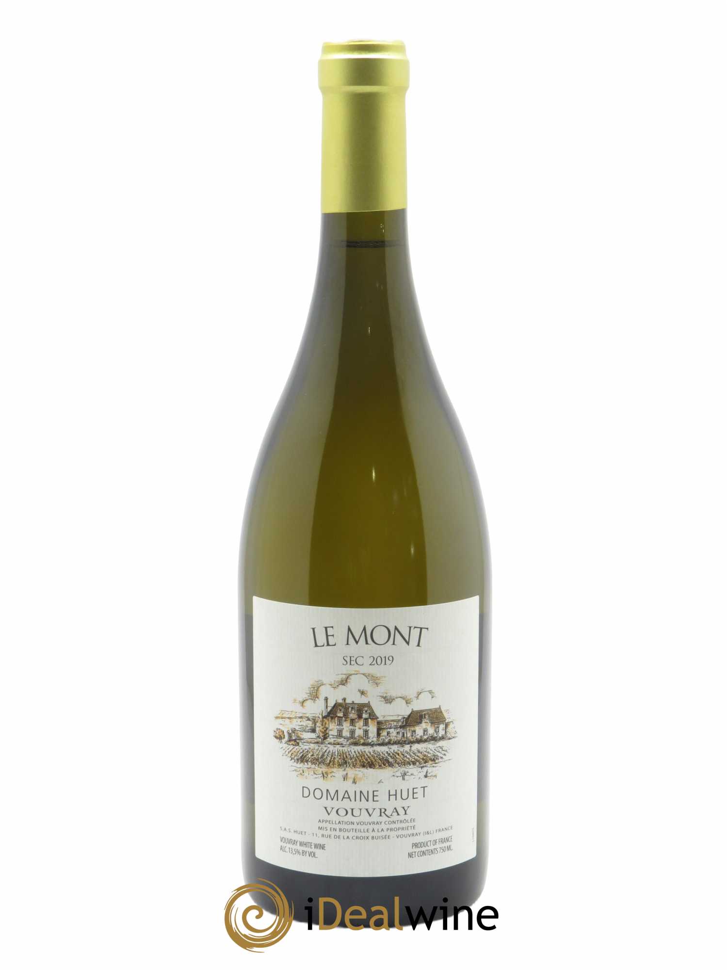 Vouvray Le Mont Sec Domaine Huet 2019 - Lot de 1 bouteille - 0
