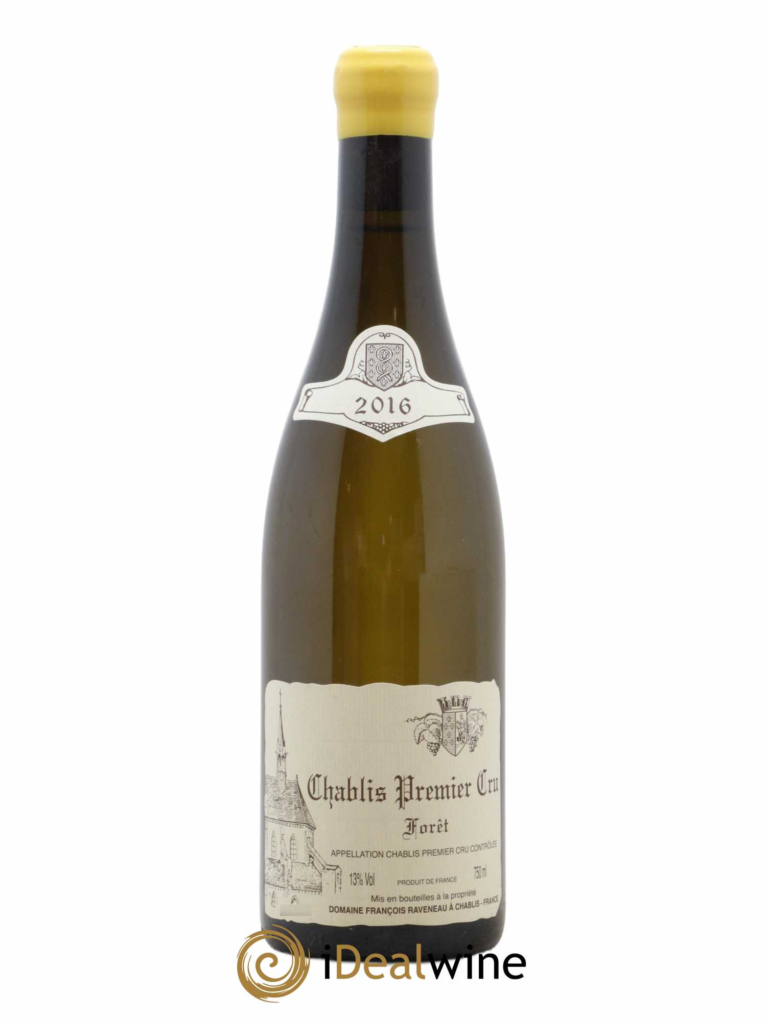 Chablis 1er Cru Forêt Raveneau (Domaine) 2016 - Lot de 1 bouteille - 0