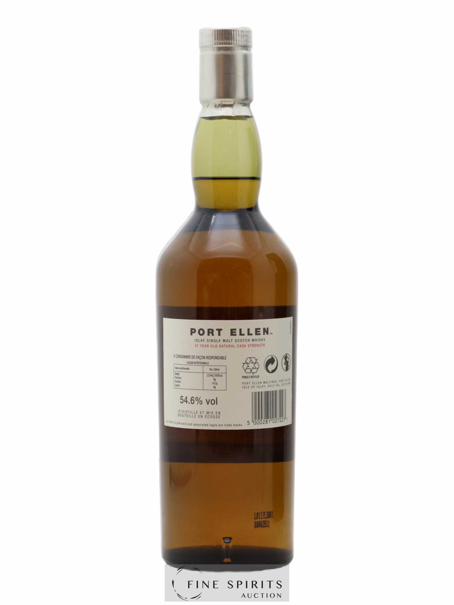 Port Ellen 31 years 1978 Of. 10th Release Natural Cask Strength - One of 3000 - bottled 2010 Limited Edition - Lot de 1 bouteille - 2