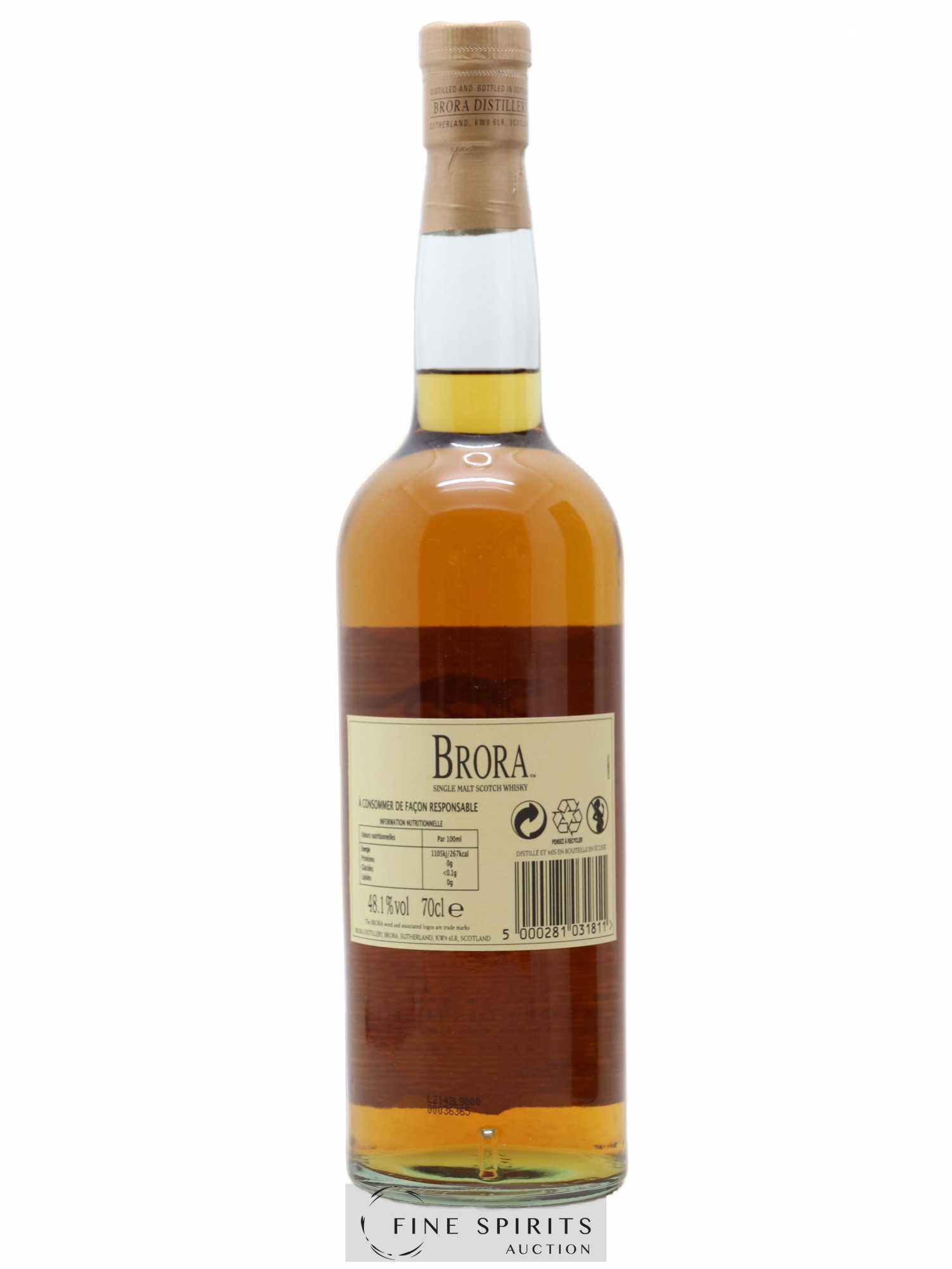 Brora 35 years Of. Natural Cask Strengh - One of 1566 - bottled 2012 Limited Edition - Posten von 1 Flasche - 2
