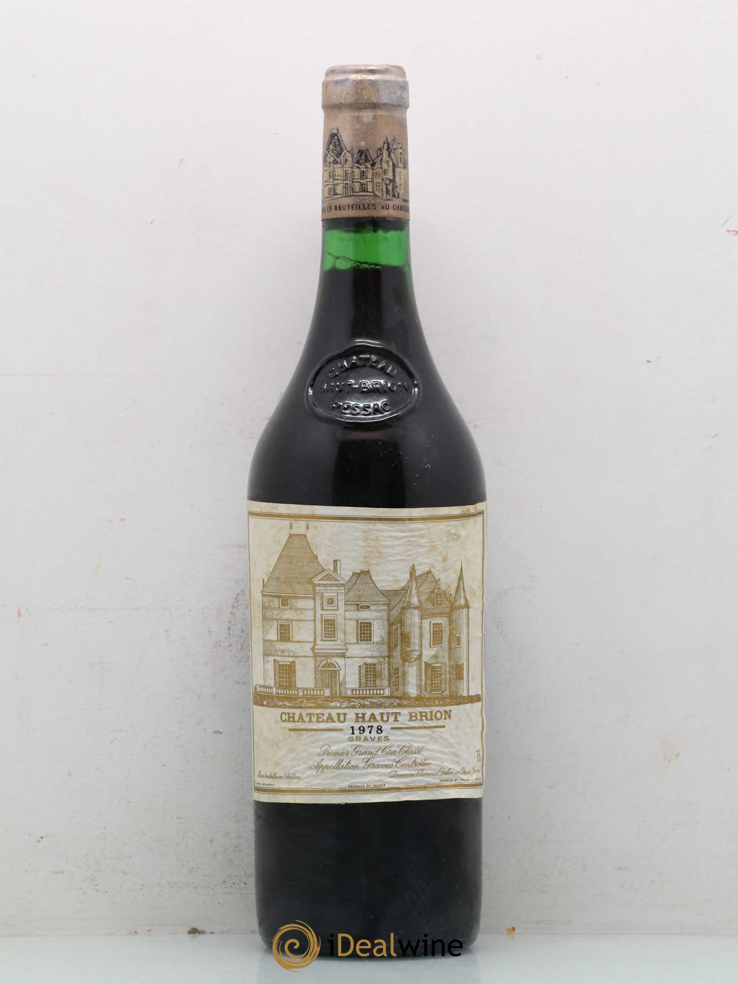 Château Haut Brion 1er Grand Cru Classé 1978 - Lot de 1 bouteille - 0