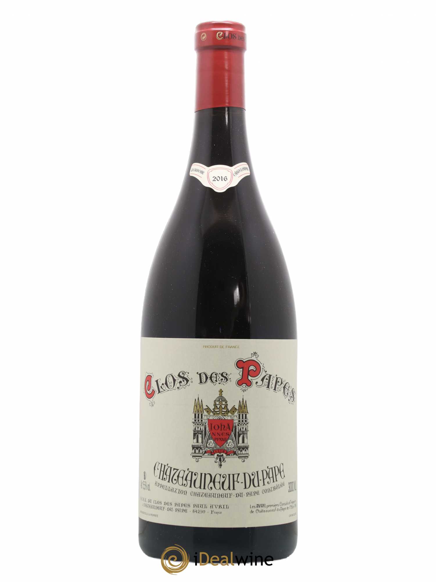 Châteauneuf-du-Pape Clos des Papes - Paul Avril 2016 - Lot de 1 double magnum - 0