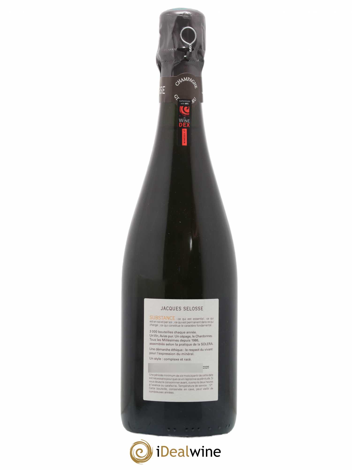 Substance Jacques Selosse - Lot de 1 bouteille - 1