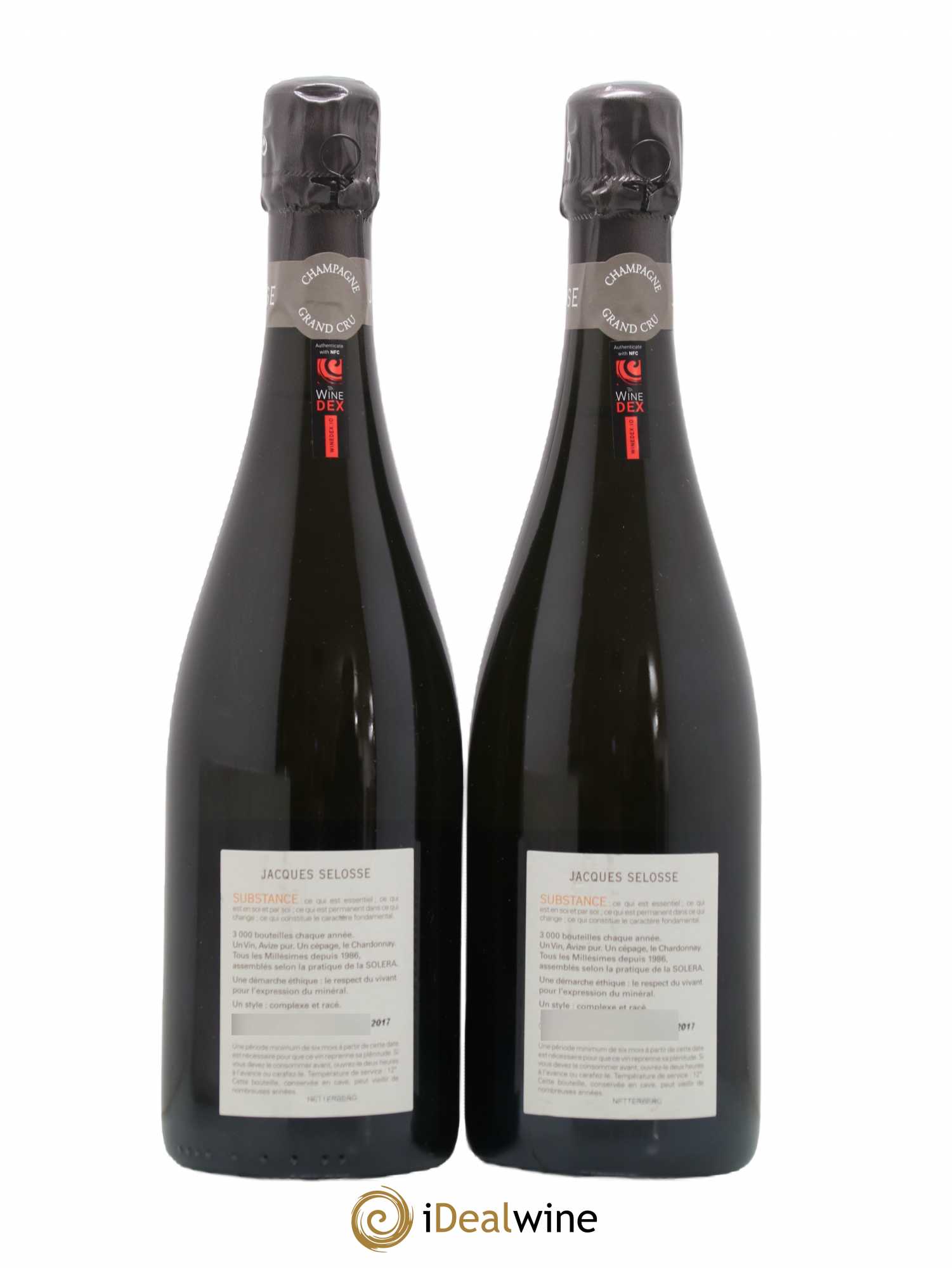 Substance Jacques Selosse - Lot de 2 bouteilles - 1