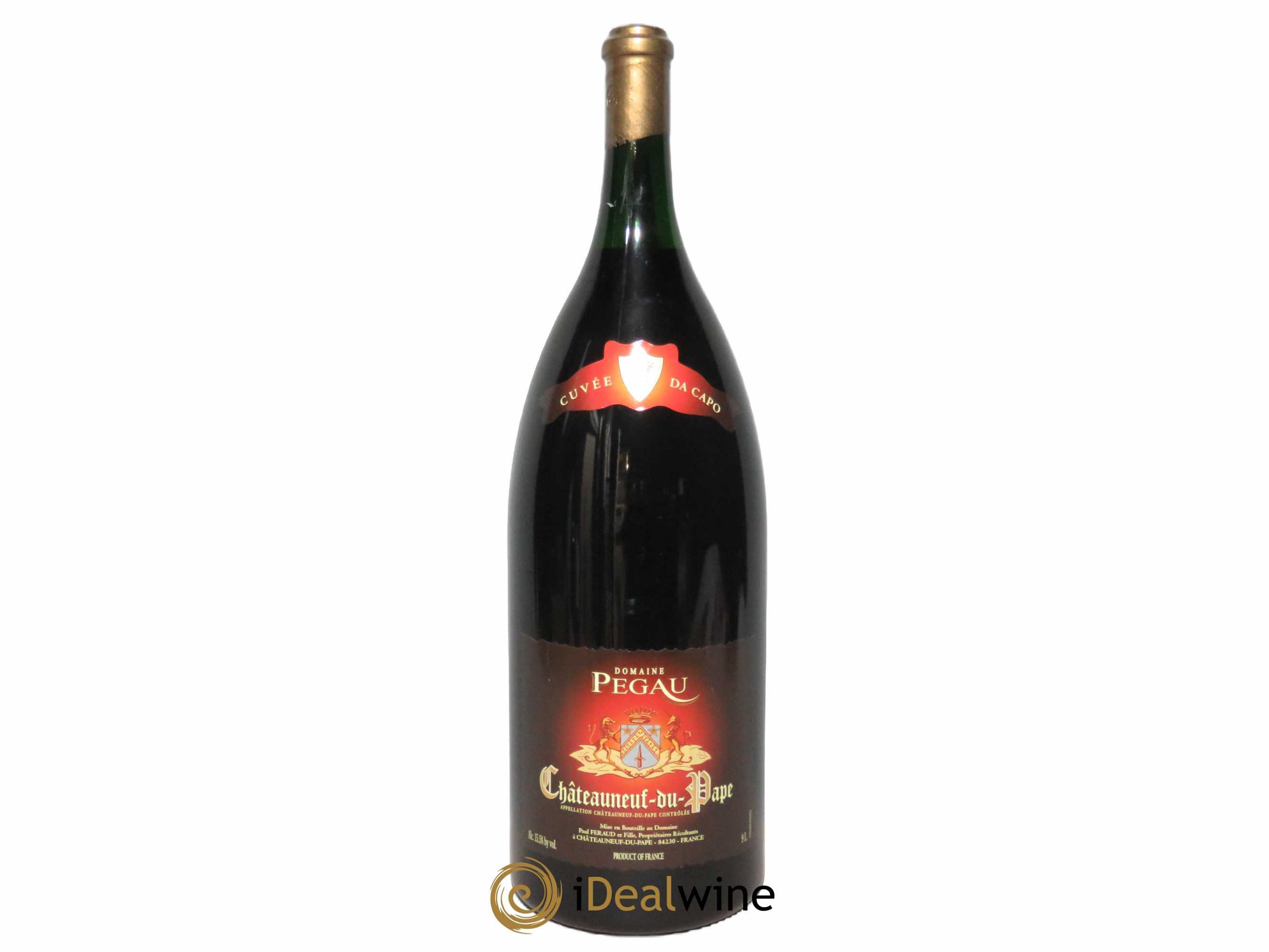 Châteauneuf-du-Pape Domaine du Pégau Cuvée Da Capo Paul et Laurence Féraud 2015 - Lot de 1 salmanazar - 0