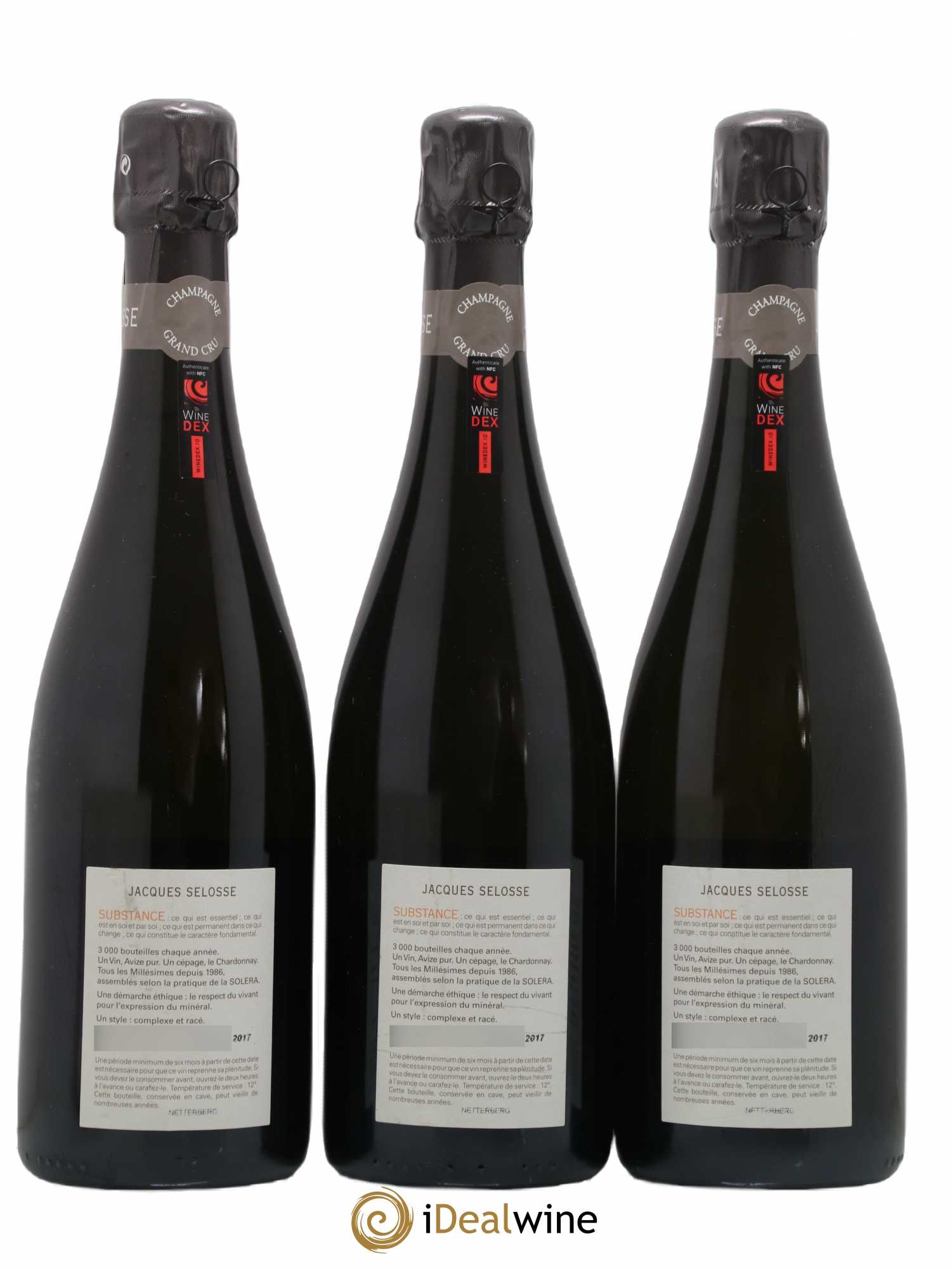 Substance Jacques Selosse - Lot de 3 bouteilles - 1