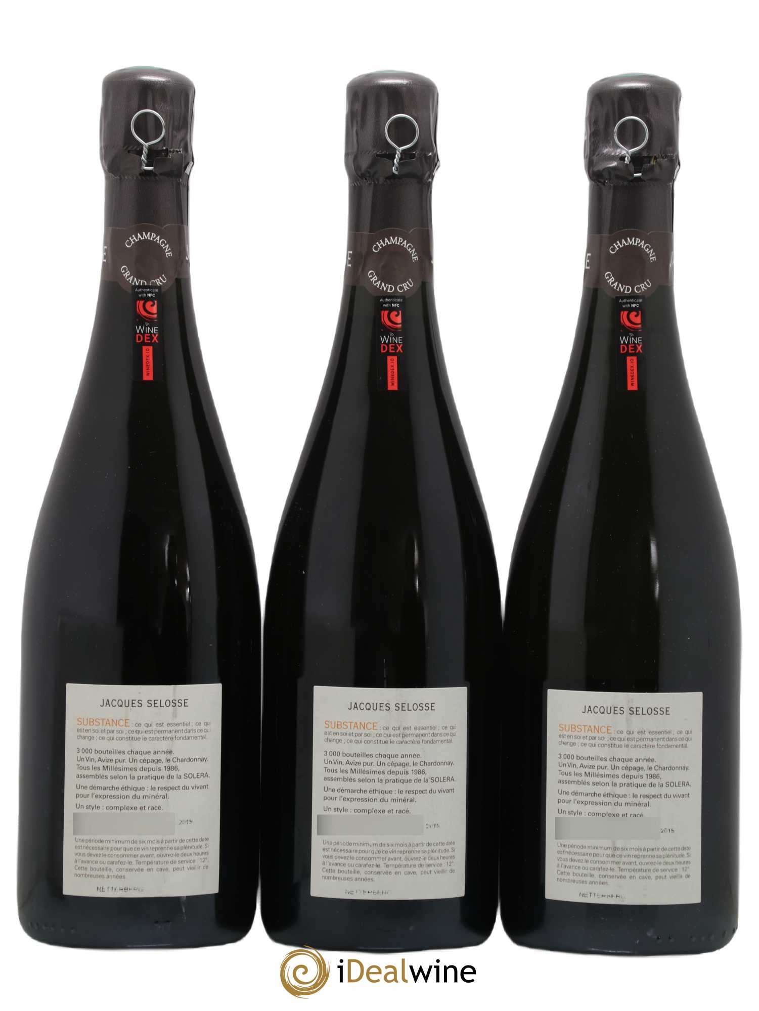 Substance Jacques Selosse - Lot de 3 bouteilles - 1