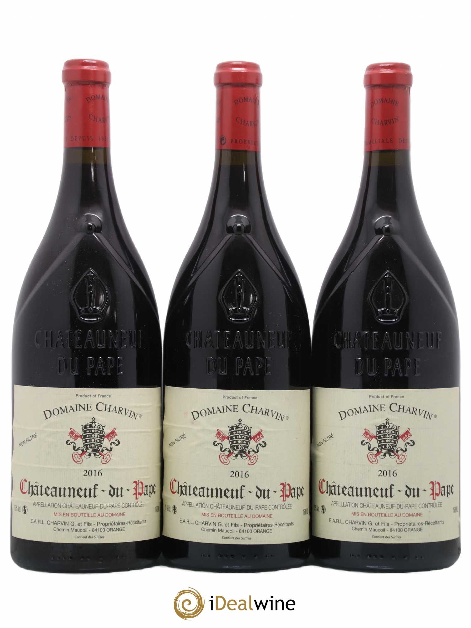 Châteauneuf-du-Pape Charvin (Domaine) 2016 - Lot de 3 magnums - 0