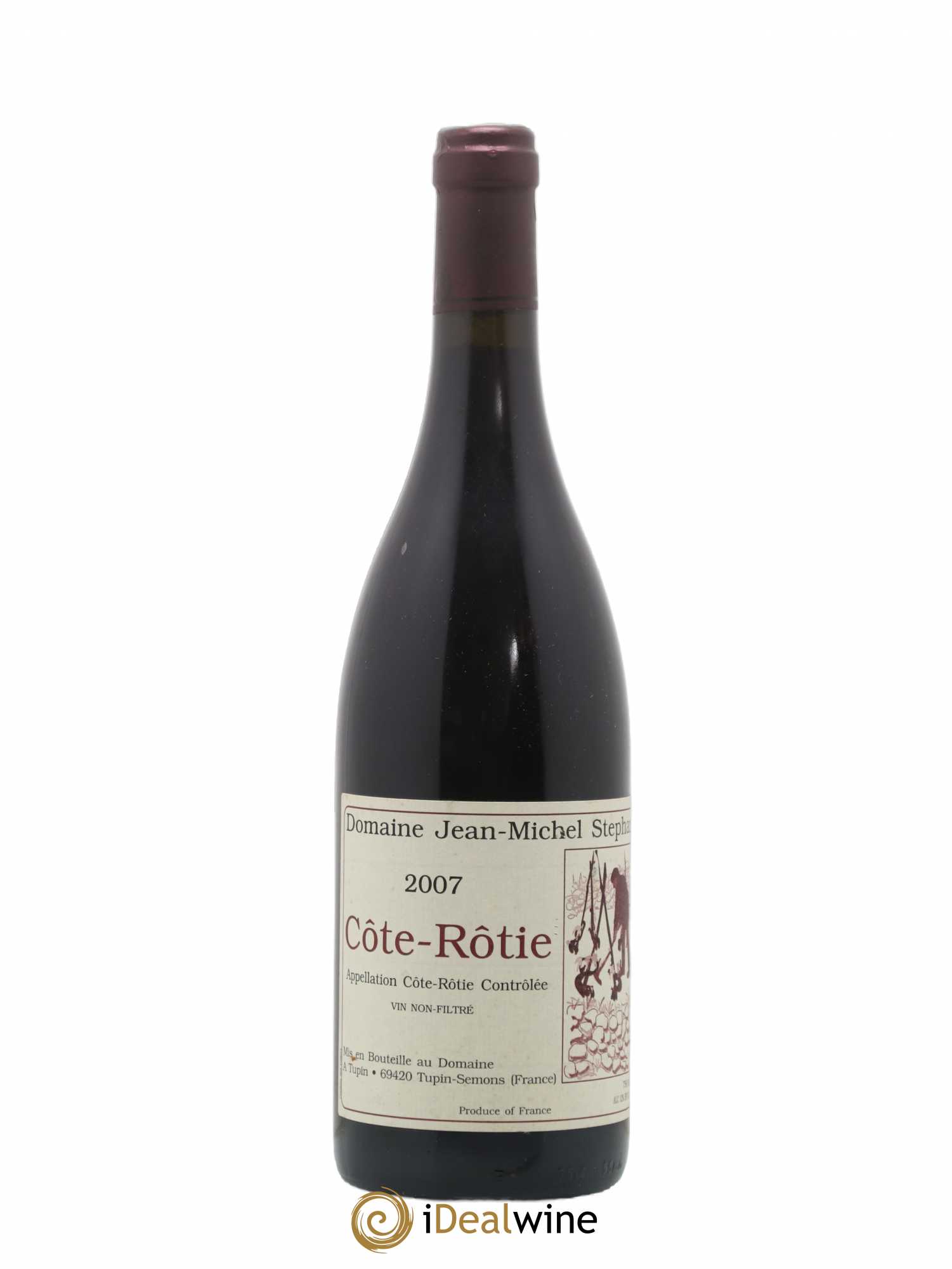 Côte-Rôtie Jean-Michel Stephan 2007 - Lot de 1 bouteille - 0