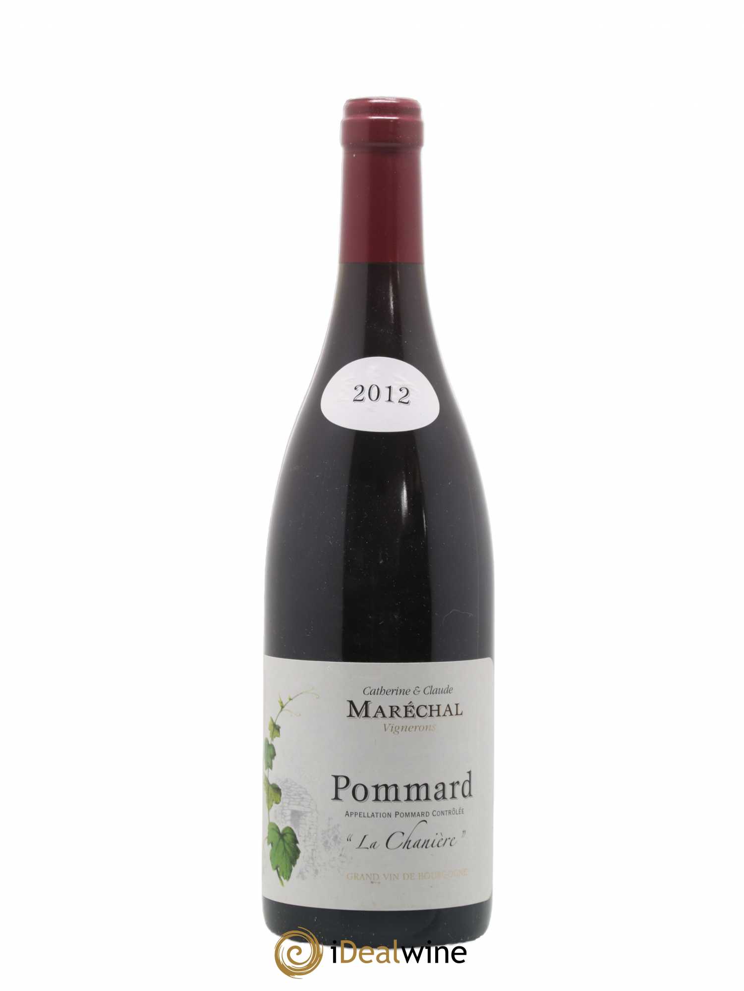 Pommard La Chanière Claude et Catherine Maréchal 2012 - Lot de 1 bouteille - 0