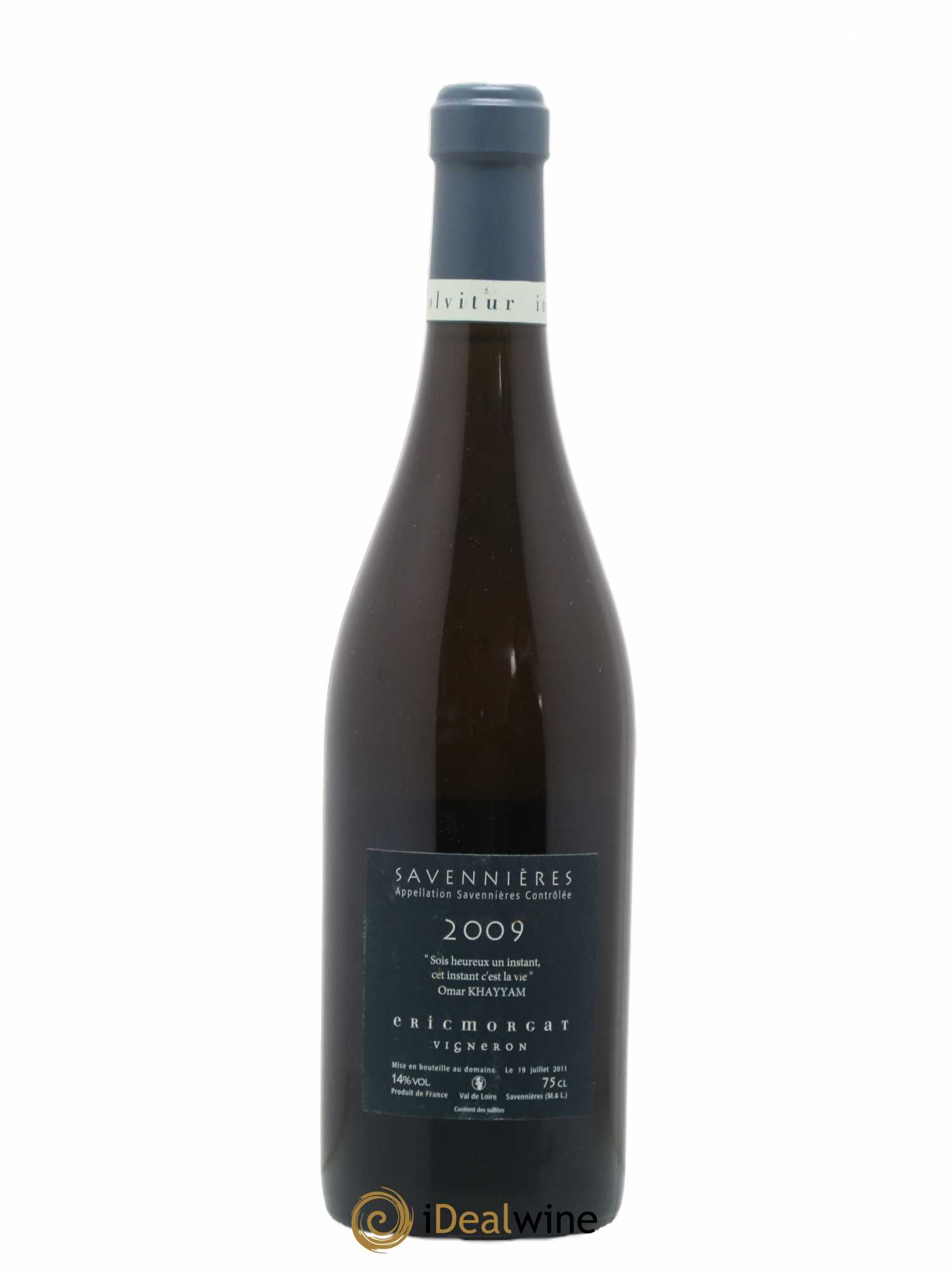 Savennières L'Enclos Eric Morgat 2009 - Lot de 1 bouteille - 1