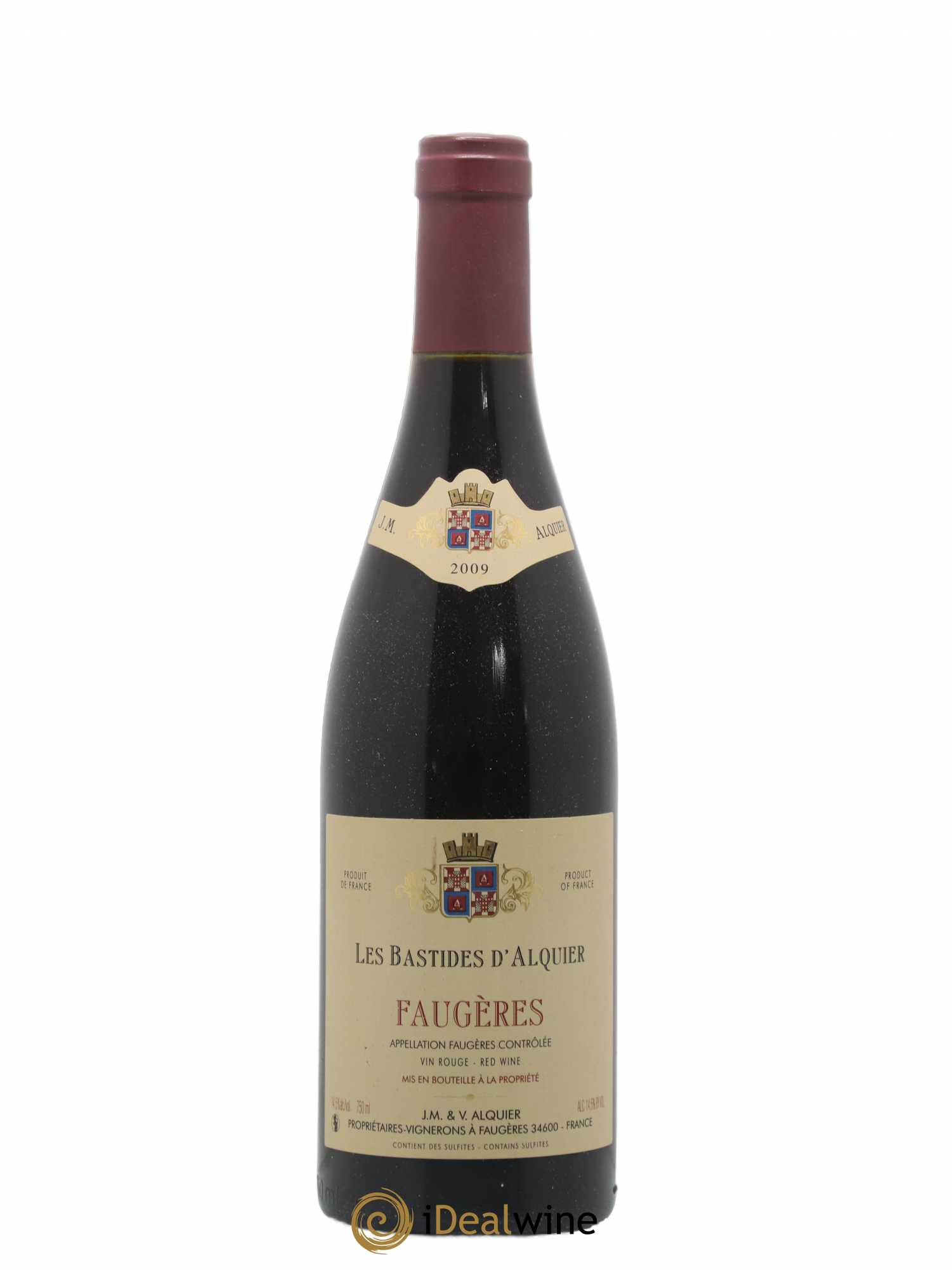 Faugères Domaine Jean-Michel Alquier Les Bastides d'Alquier 2009 - Lot de 1 bouteille - 0