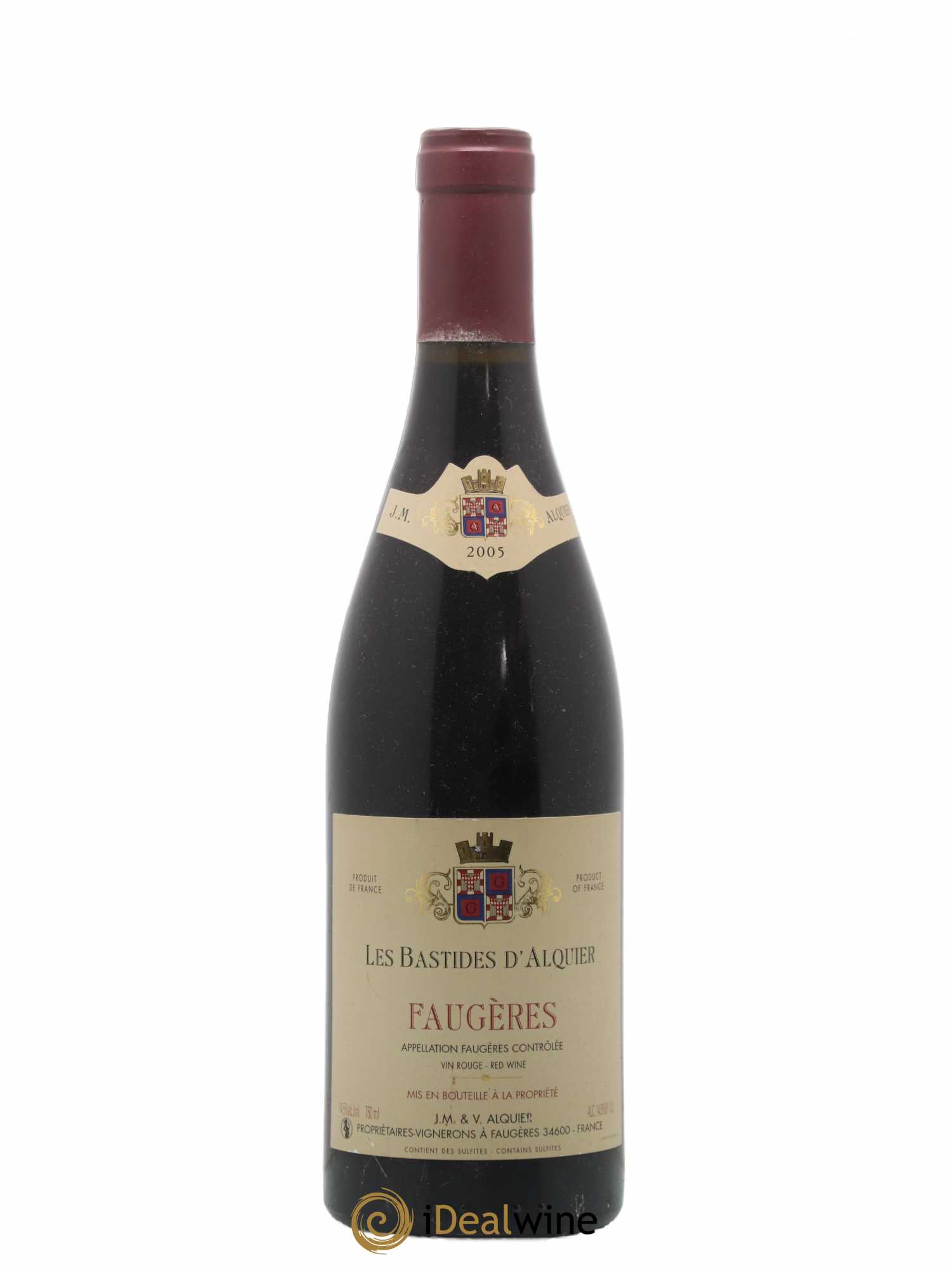 Faugères Domaine Jean-Michel Alquier Les Bastides d'Alquier 2005 - Lot de 1 bouteille - 0